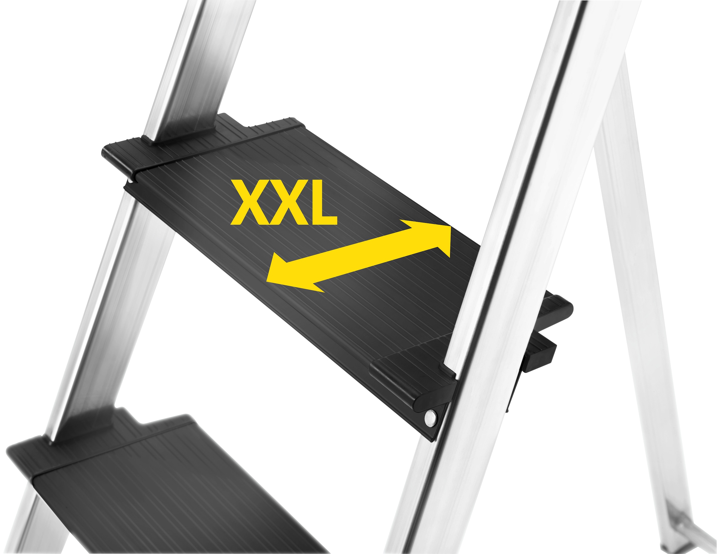 Hailo Stehleiter »L100 TopLine«, Alu-Sicherheits-Stehleiter 7 Stufen