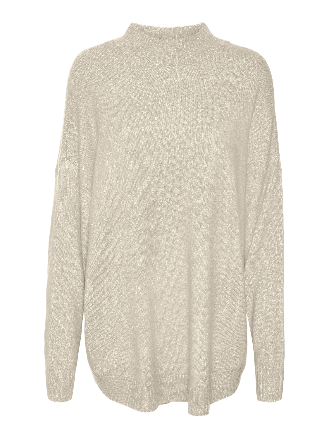 Vero Moda Strickpullover »VMPLAZA LS HIGHNECK LONG PULLOVER GA BOO«