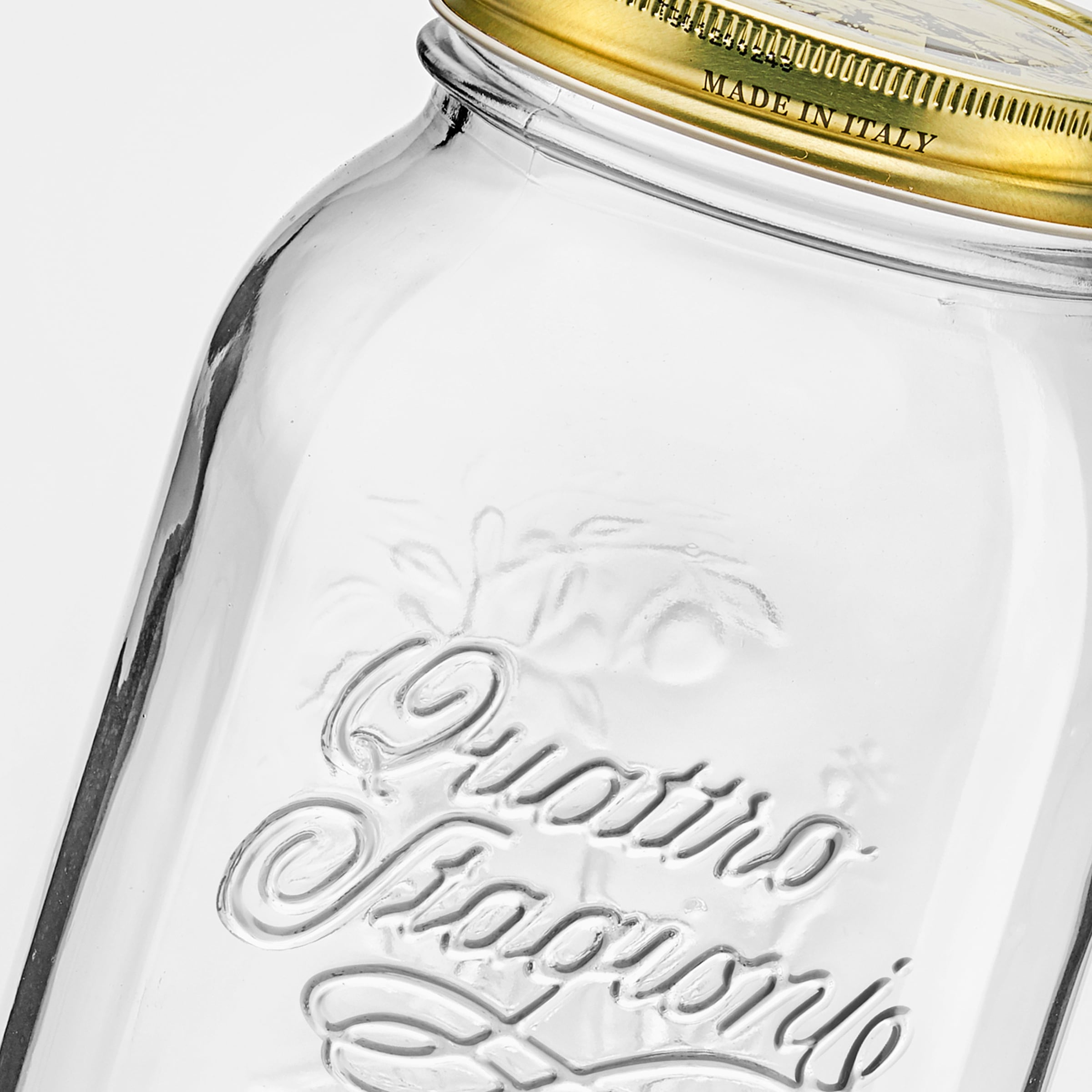 Bormioli Rocco Einmachglas »Quattro Stagioni« Set, 6 Stück, 1,5l Fassungsvermögen, 6 Stk. tlg. luftdicht verschließbar