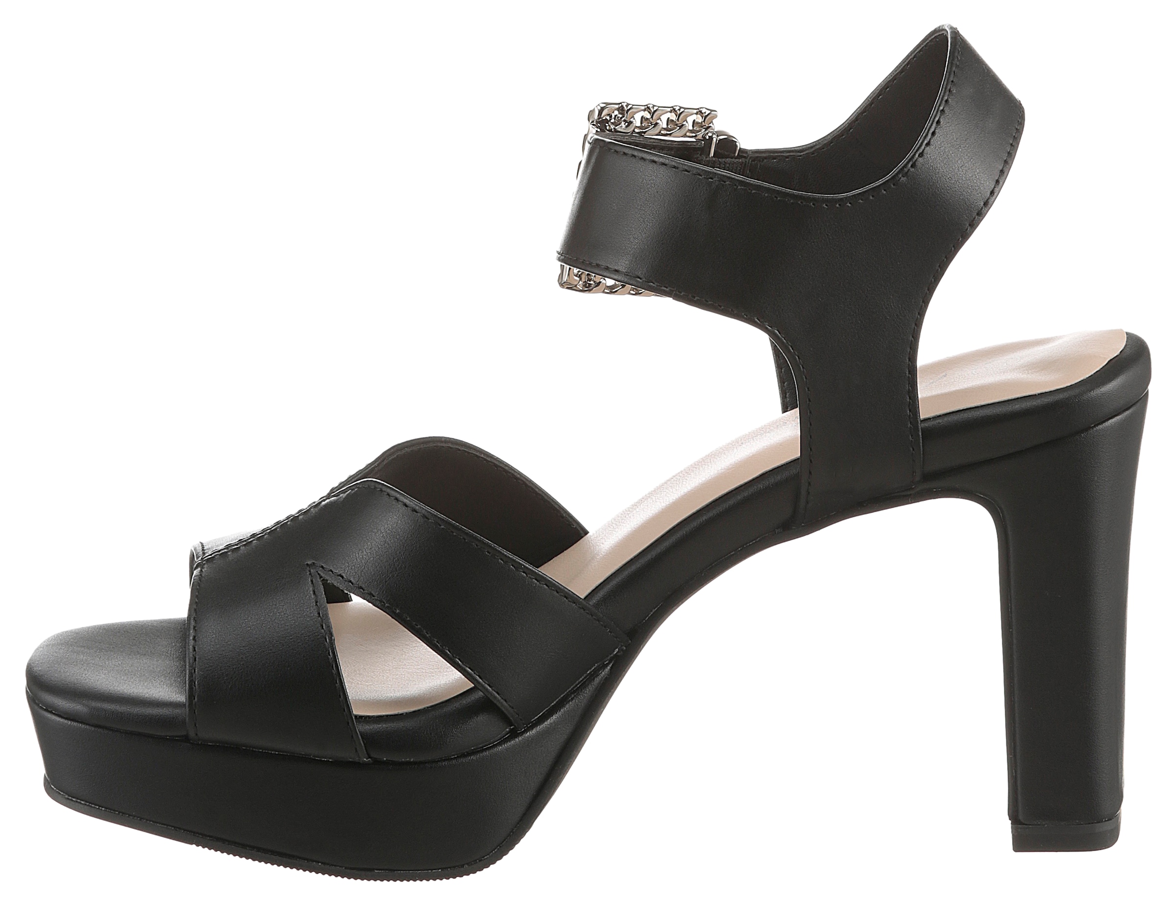 Aniston SHOES Sandalette, Sandale, Paryschuh, Festtagsschuh, Plateau - NEUE KOLLEKTION