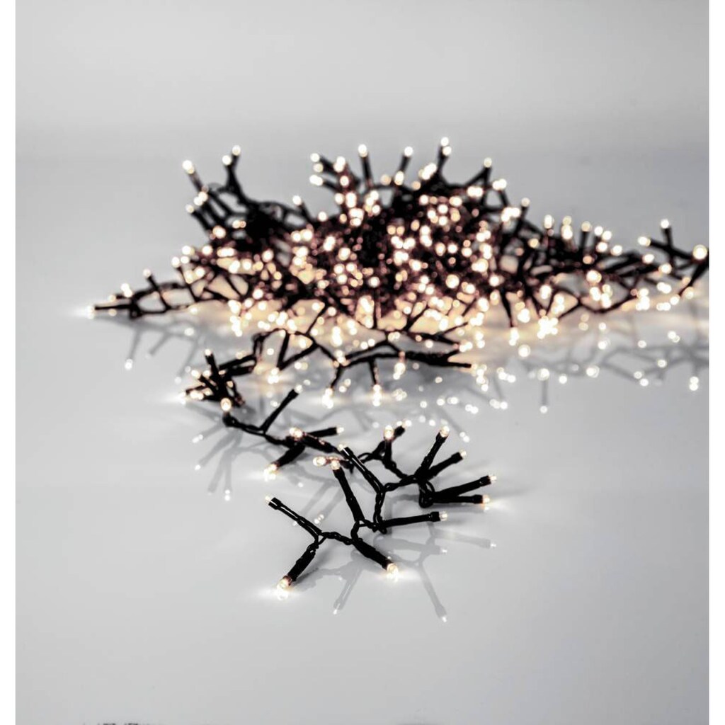 EGLO LED-Lichterkette »CRISPY ICE WHITE, Weihnachtsdeko«, 800 St.-flammig