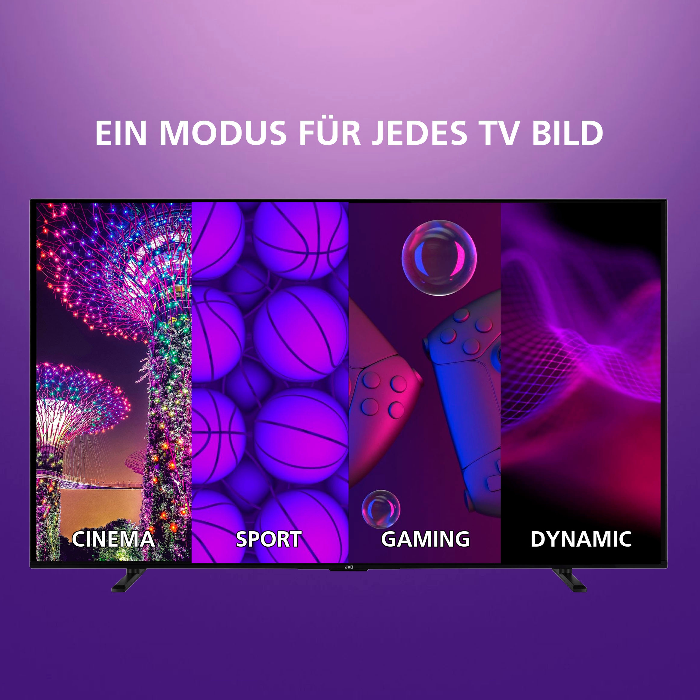 JVC LED-Fernseher »LT-32VF5355W«, Full HD, Smart-TV
