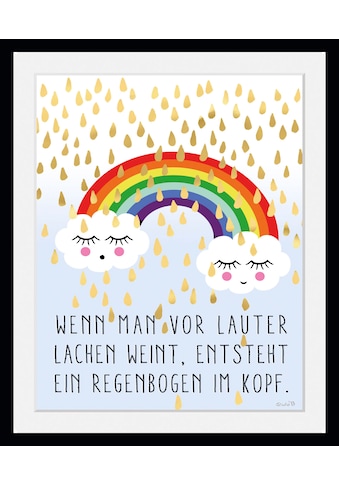 queence Bild »Regenbogen im Kopf«, Wolken, (1 St.) kaufen