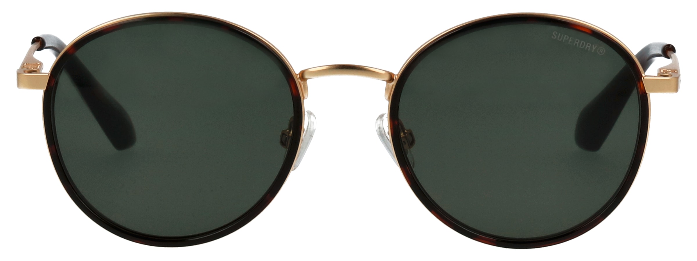 Superdry Sonnenbrille »Modell 995063« Form Rund, Logoschriftzug auf Bügel, Kombifassung