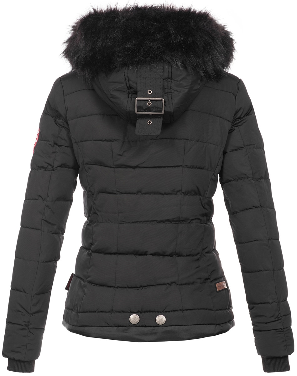 Navahoo Steppjacke »Navahoo Chloe warme Damen Winter Jacke Parka Mantel Stepp Kurzjacke gefüttert NEU B301«