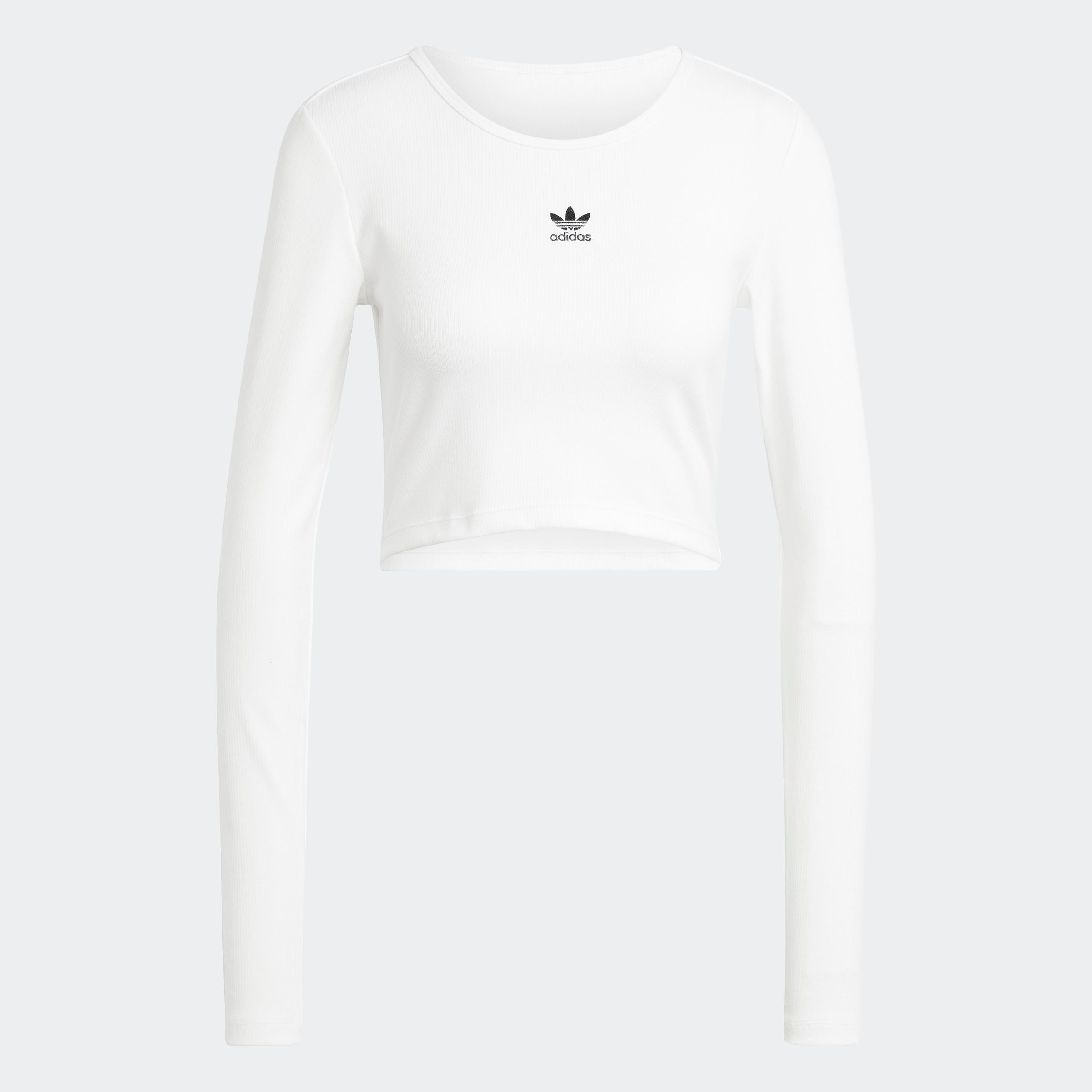 adidas Originals Langarmshirt »ESS CROP LS«
