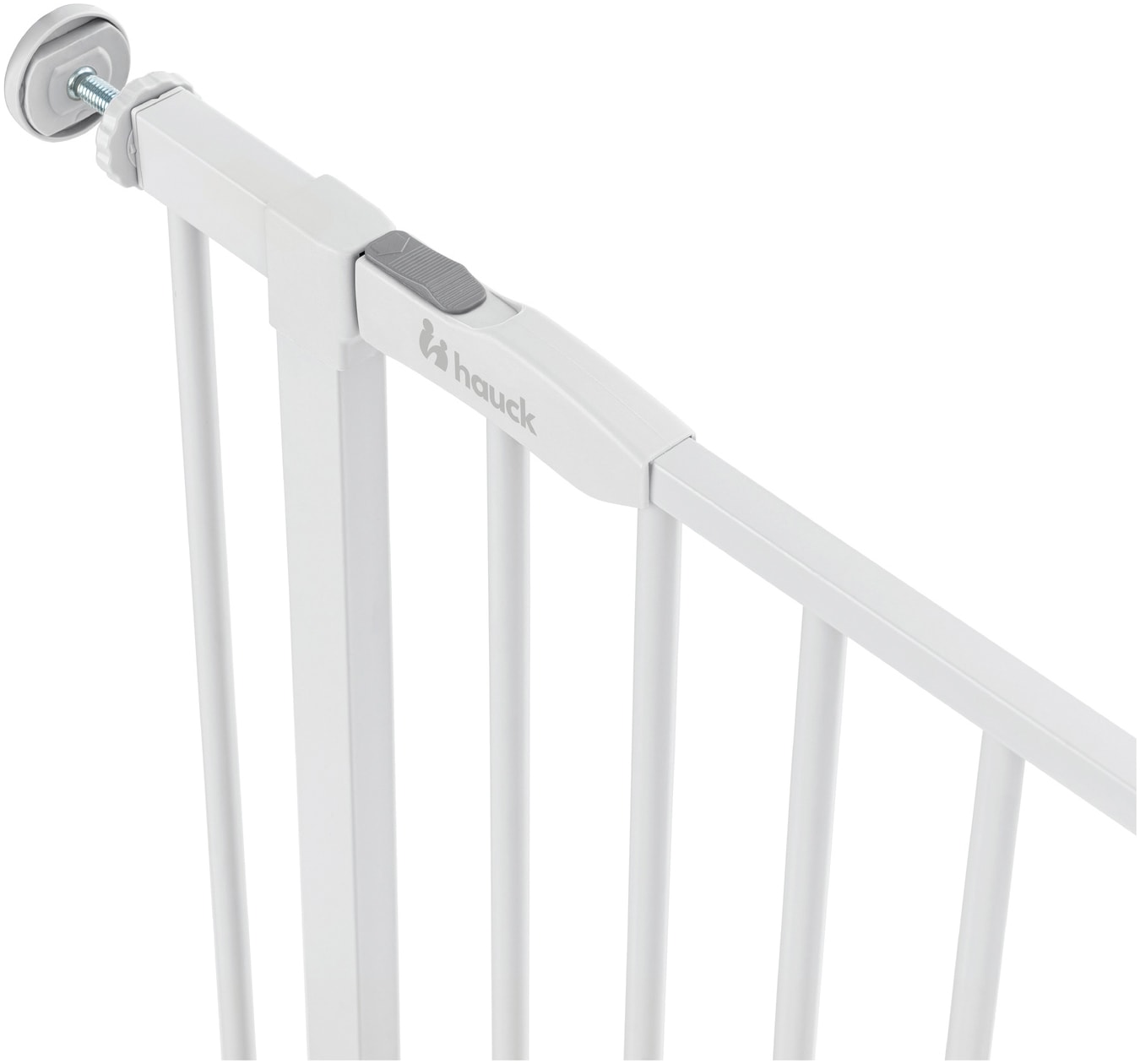 Hauck Türschutzgitter »Open N Stop 2 Set inklusive Verlängerung 21 cm, White«, auch als Treppenschutzgitter verwendbar; 96-101 cm