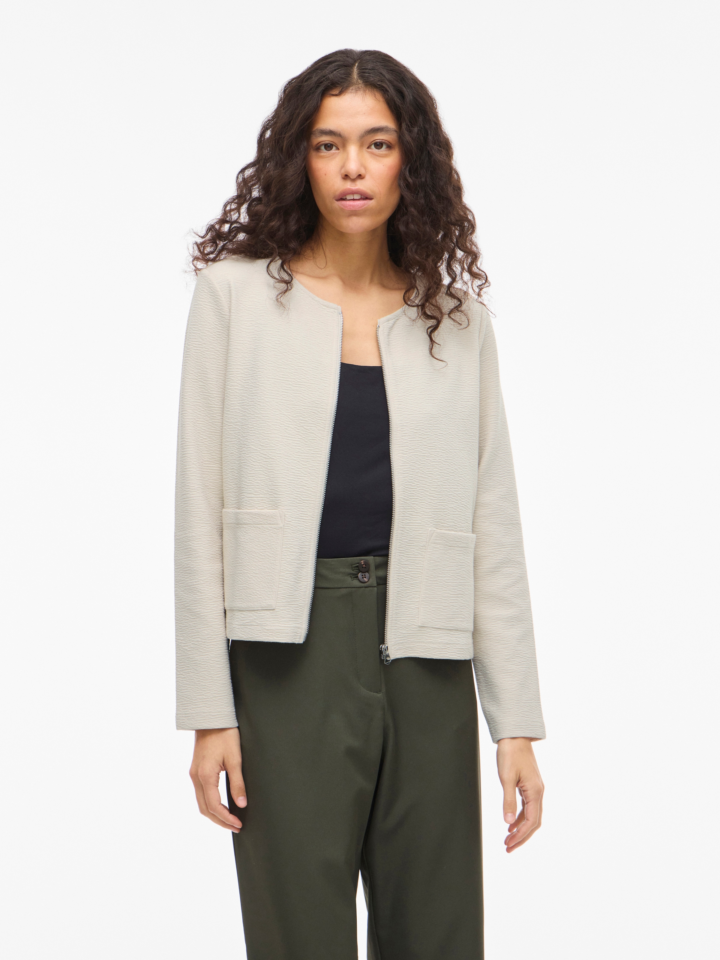 Vila Kurzblazer »VIGARDEN L/S SHORT CARDIGAN - NOOS«