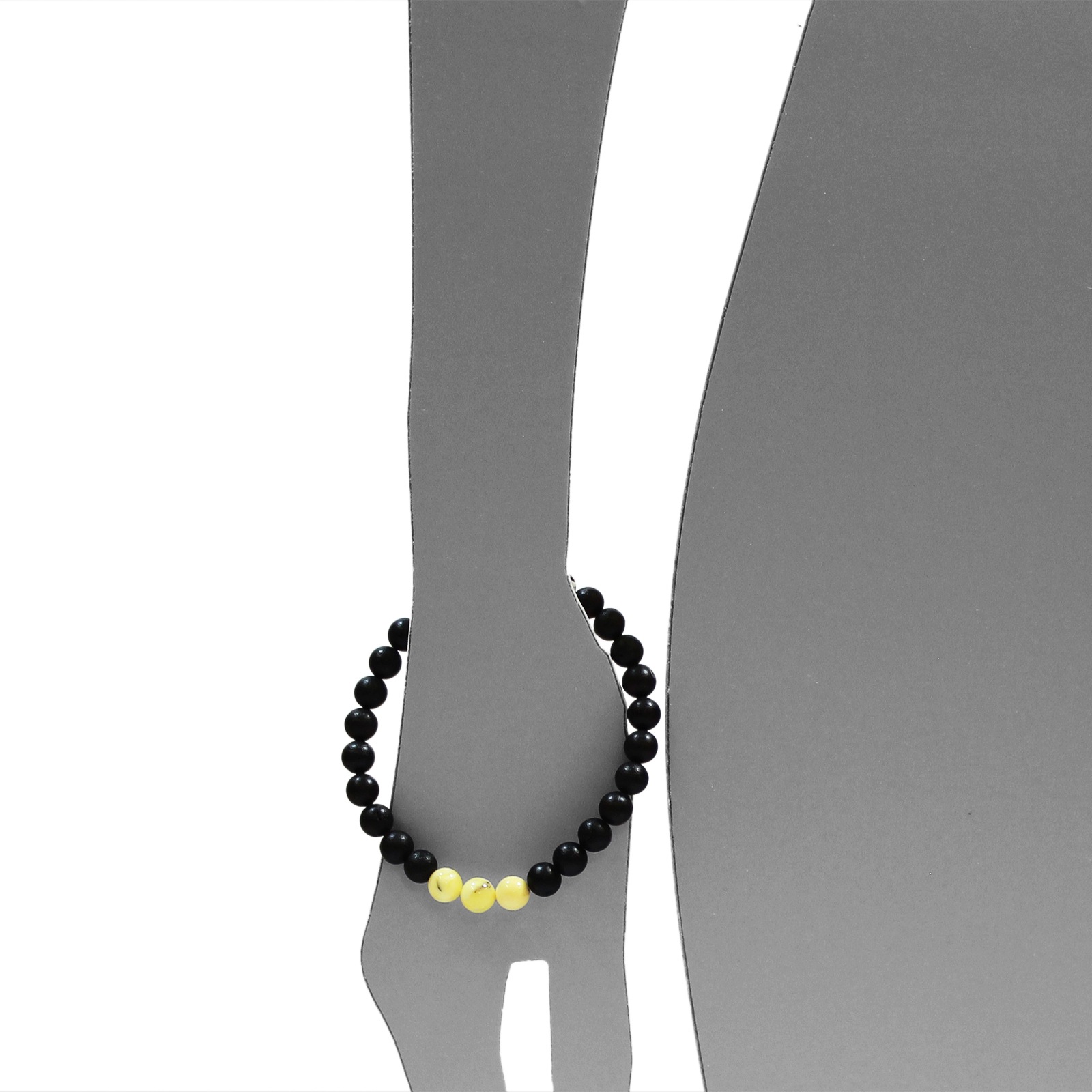 OSTSEE-SCHMUCK Armband »- Kugel 8 mm - Bernstein -,«