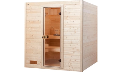weka Sauna »Valida«, (Set), 4,5 kW-Ofen mit digitaler Steuerung kaufen