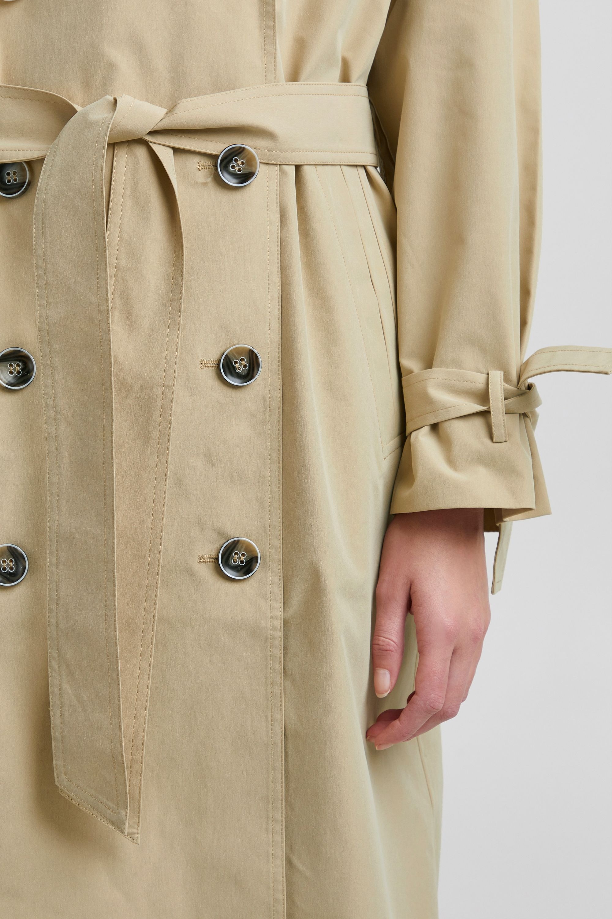 b.young Langjacke »Langjacke BYCasandra«, ohne Kapuze