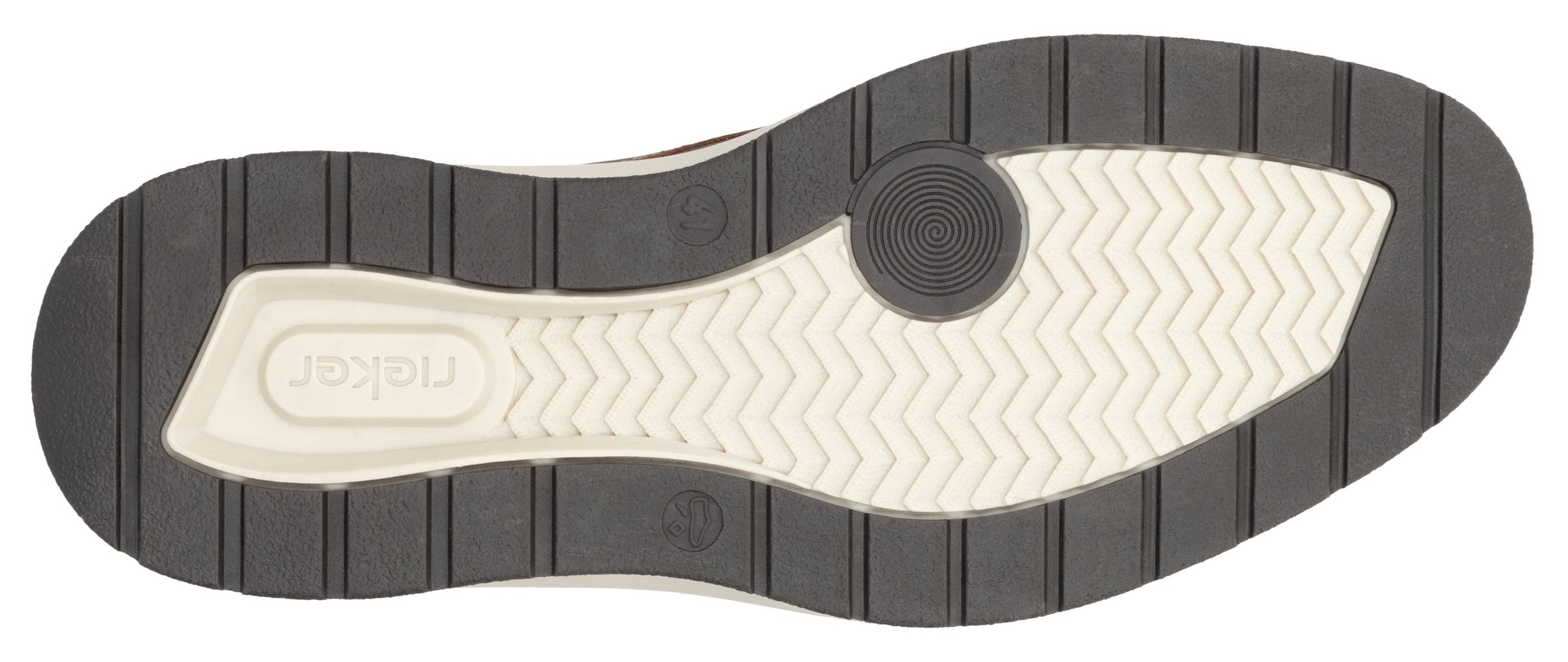 Rieker Slip-On Sneaker, Schlupfschuh, Freizeitsneaker, Halbschuh mit elastischem Einstieg