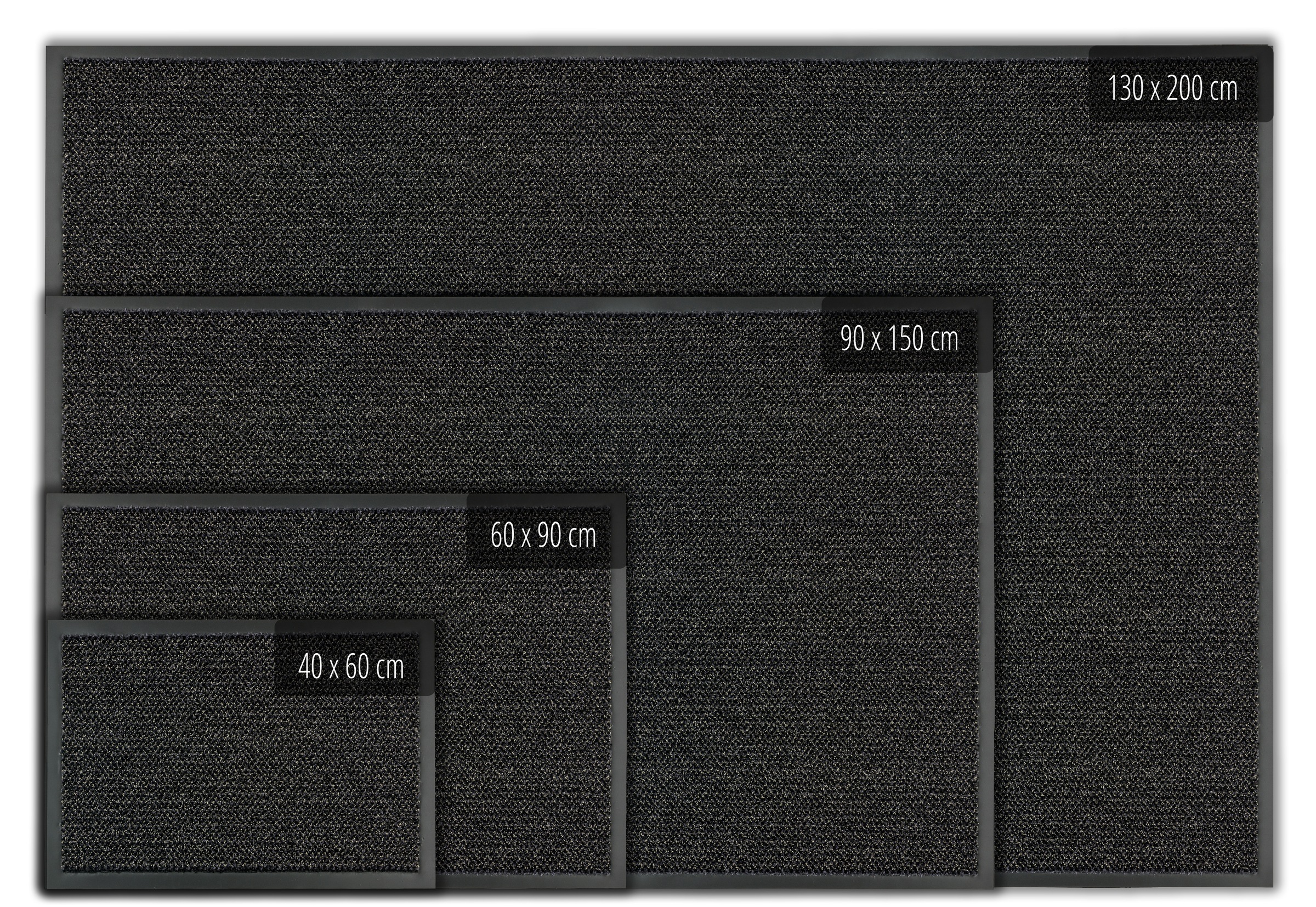 ASTRA Fußmatte »Graphit 635« rechteckig 8 mm Höhe Schmutzfangmatte, In -und Outdoor geeignet