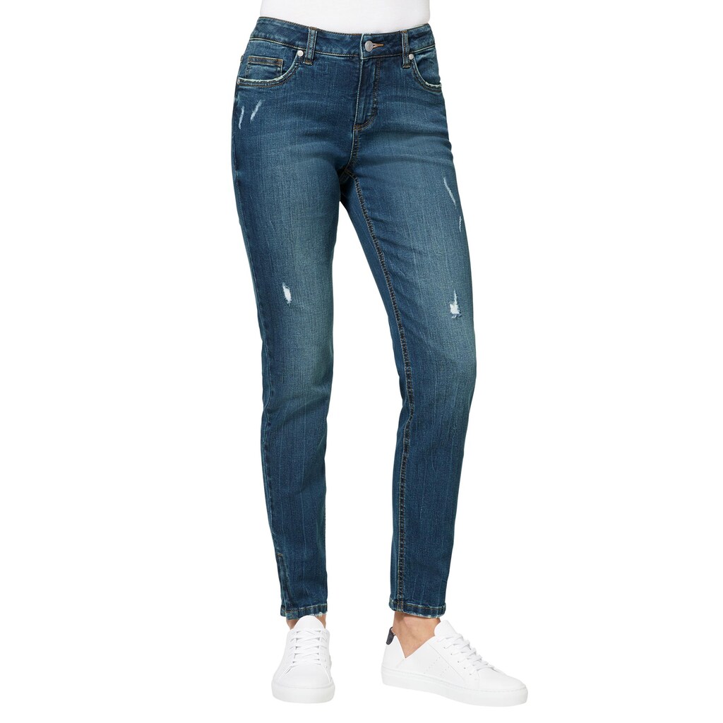 LINEA TESINI by Heine 5-Pocket-Jeans, (1 tlg.)