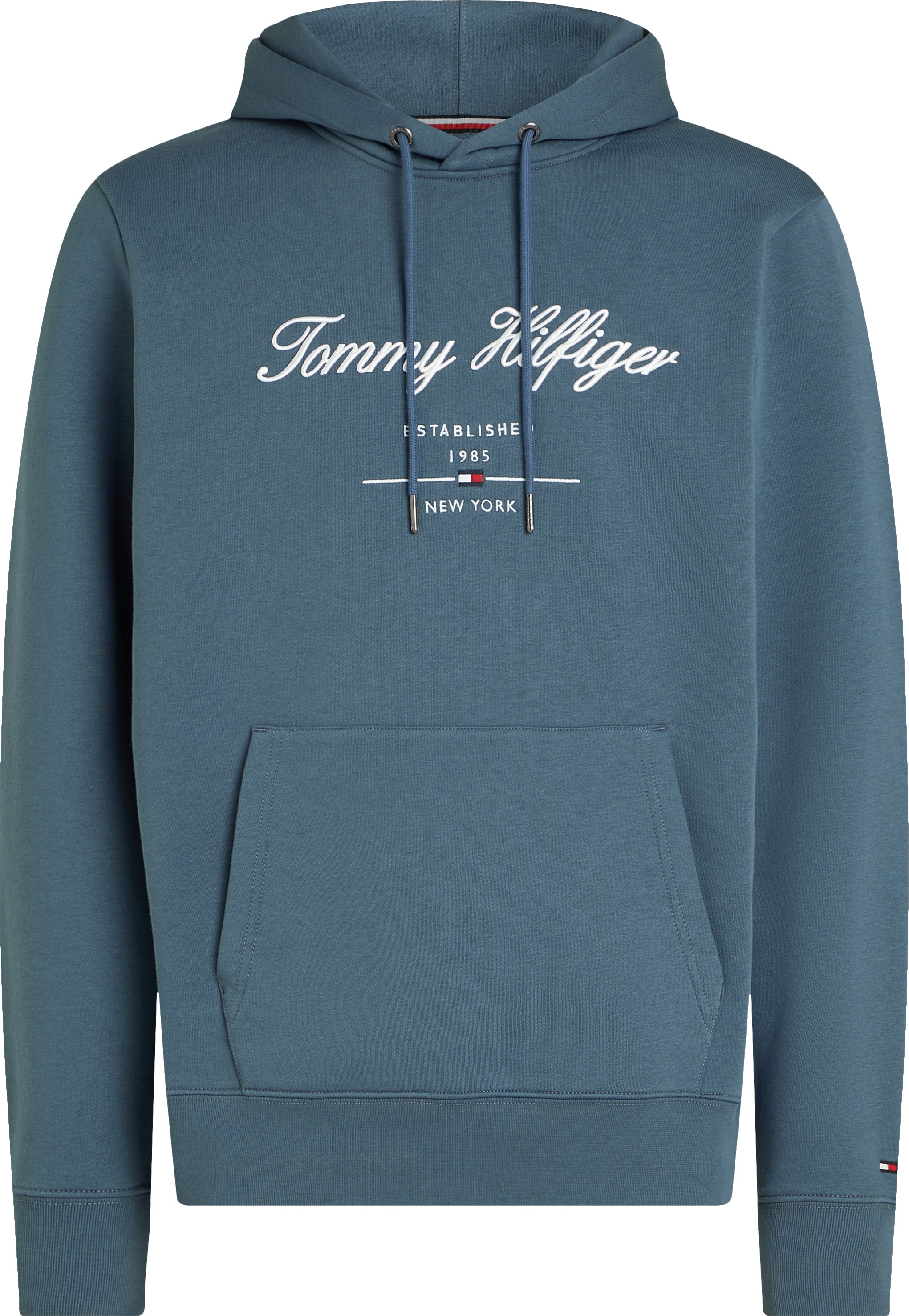 Tommy Hilfiger Big & Tall Sweatshirt »BT-SCRIPT LOGO HOODY-B«, in Großen Größen, Logostickerei