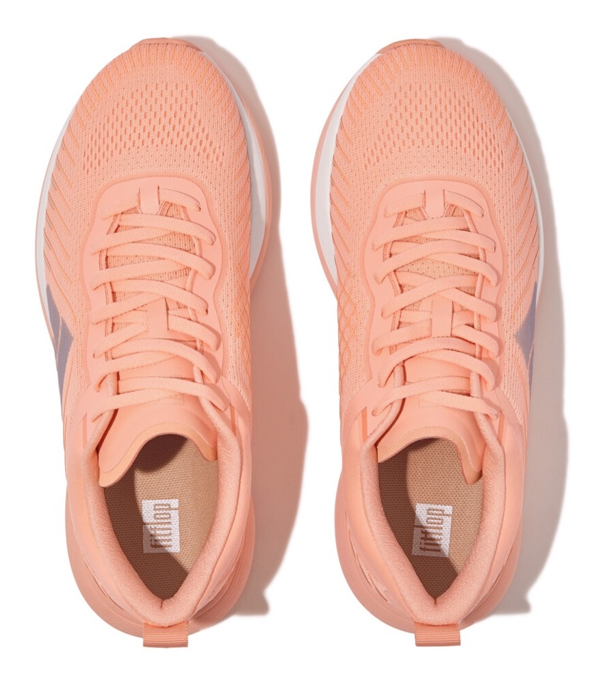 Fitflop Sneaker »FF RUNNER MESH«, Freizeitschuh, Halbschuh, Schnürschuh mit Schaftpolsterung
