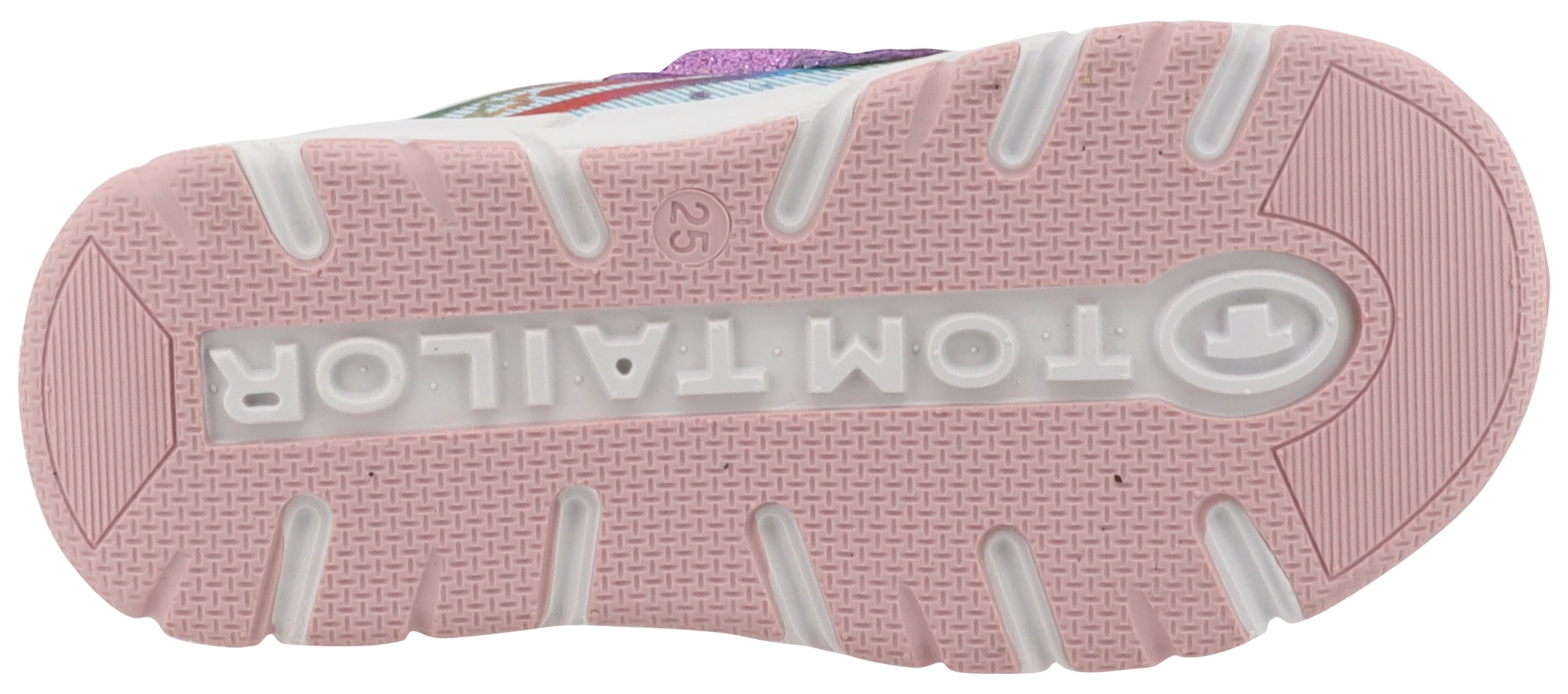 TOM TAILOR Klettschuh  , Freizeitschuh, Halbschuh, Sneaker mit Kontrastbesätzen