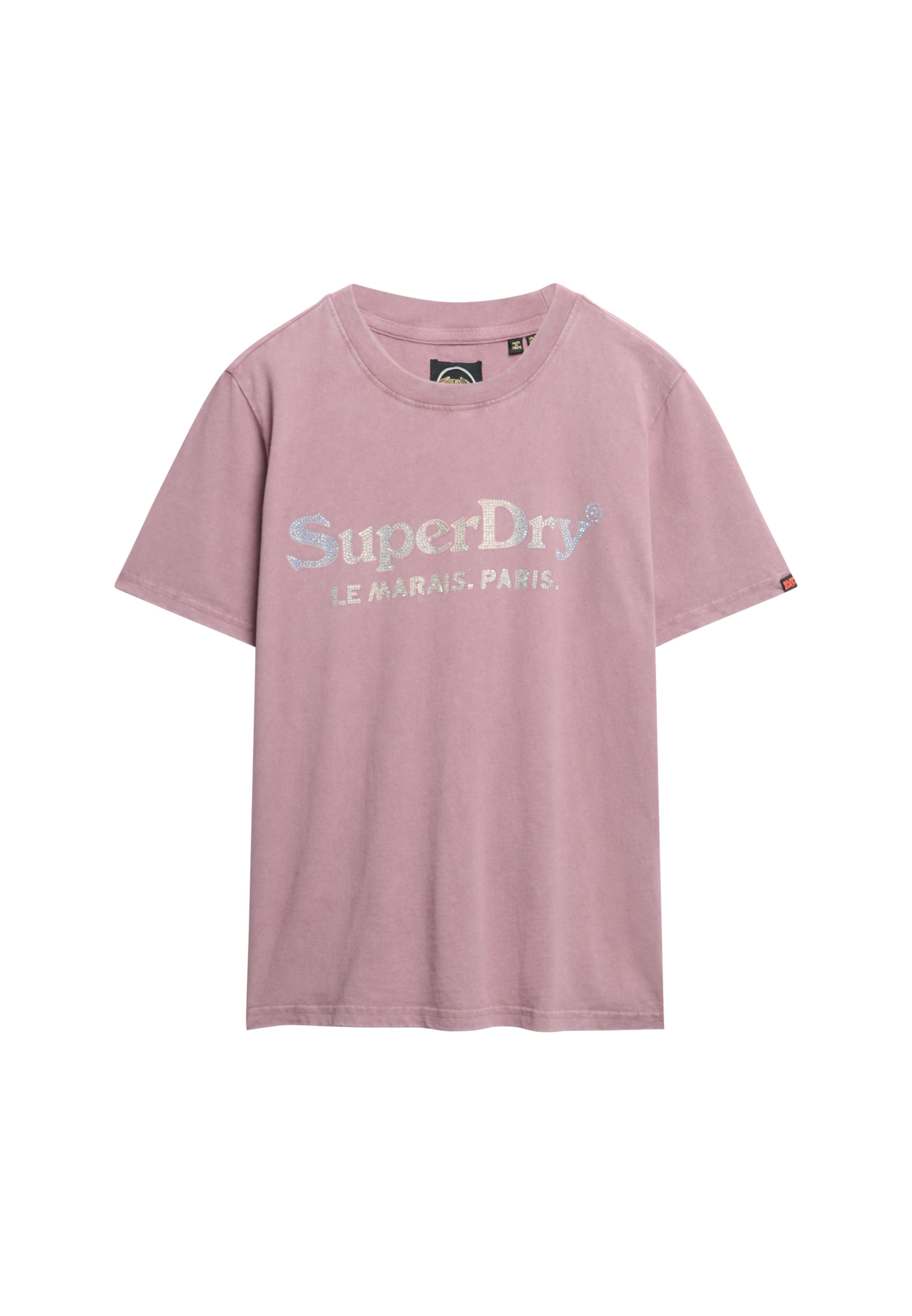 Superdry Kurzarmshirt »VENUE METALLIC RELAXED TEE«