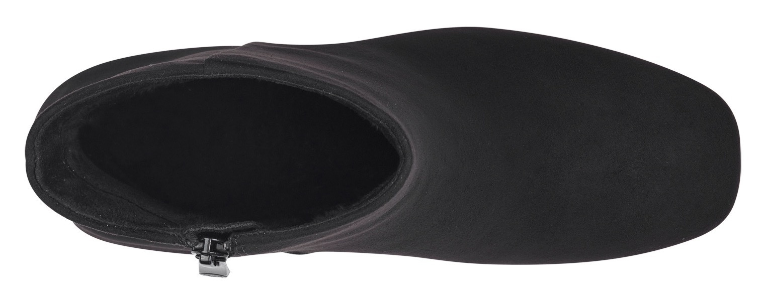 MARCO TOZZI Stiefelette, Blockabsatz, Businessschuh, Ankleboots mit Innenreißverschluss