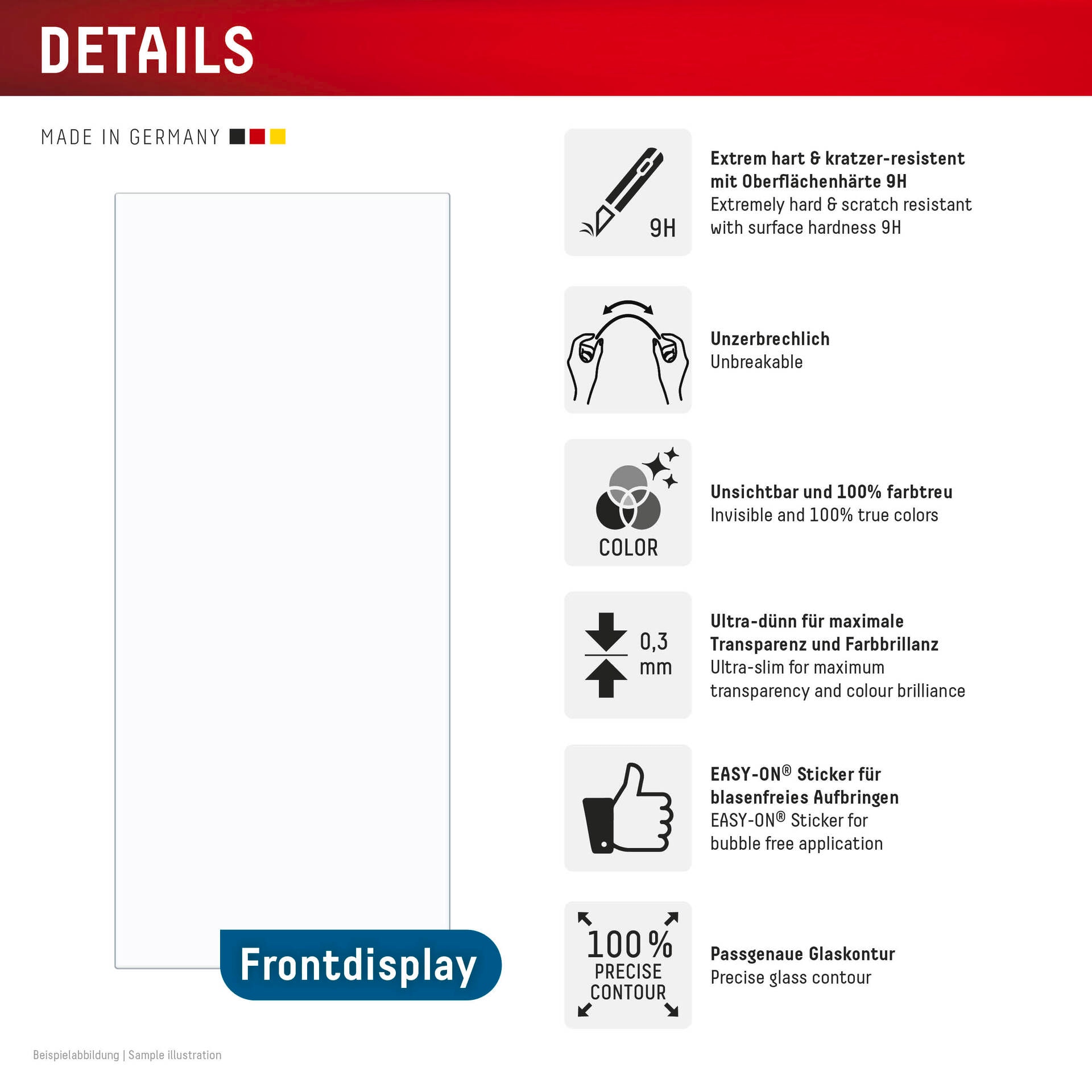 Displex Displayschutzglas »Smart Glass« für Samsung Galaxy Z Fold8 Ultra;Samsung Galaxy Z Fold7 Displayschutzfolie