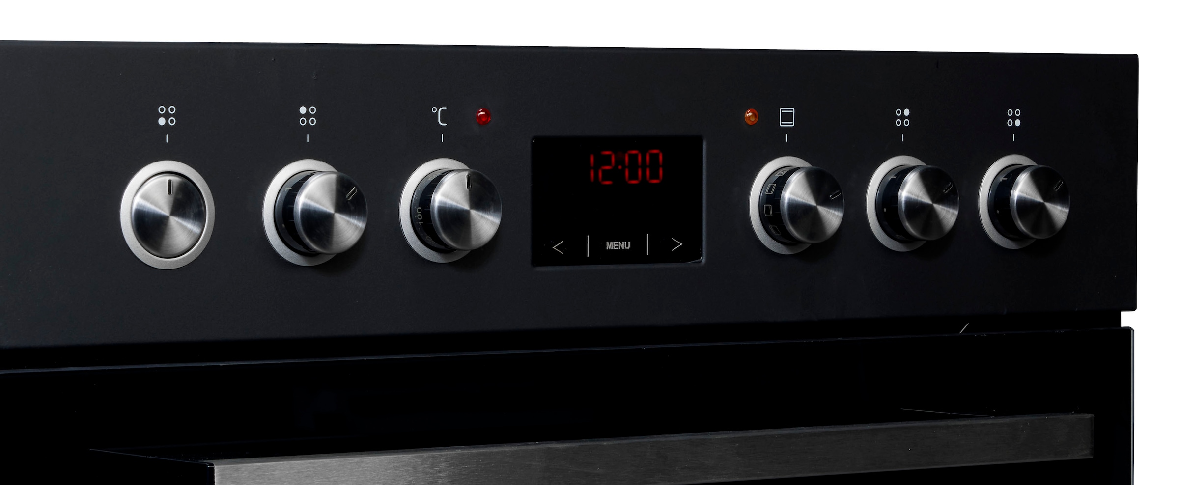 Amica Elektro-Herd-Set »EHC 933 107 SM«, mit 1-fach-Teleskopauszug, Steam Clean