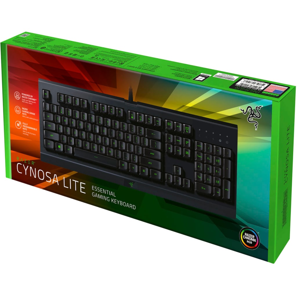 RAZER Gaming-Tastatur »Cynosa Lite«, (Ziffernblock)