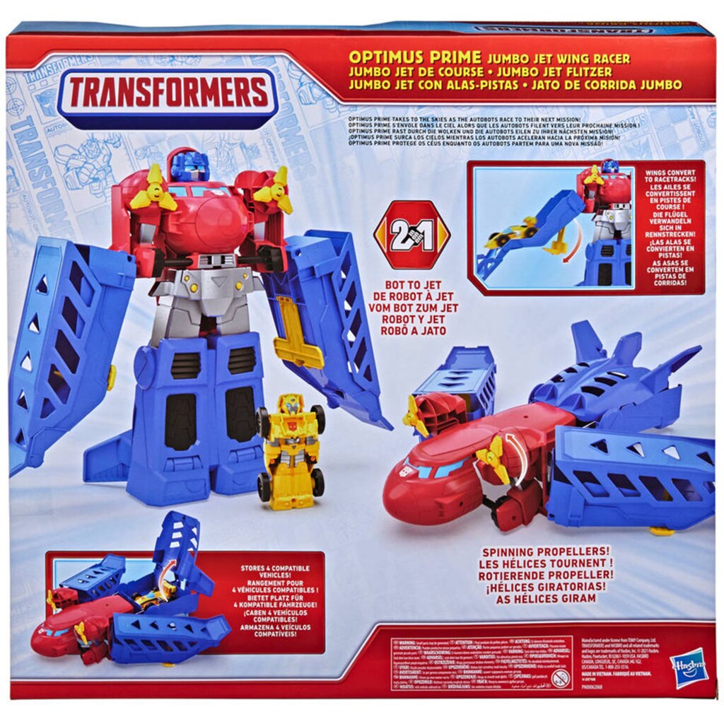 Hasbro Actionfigur »Transformers Optimus Prime Jumbo Jet Flitzer«