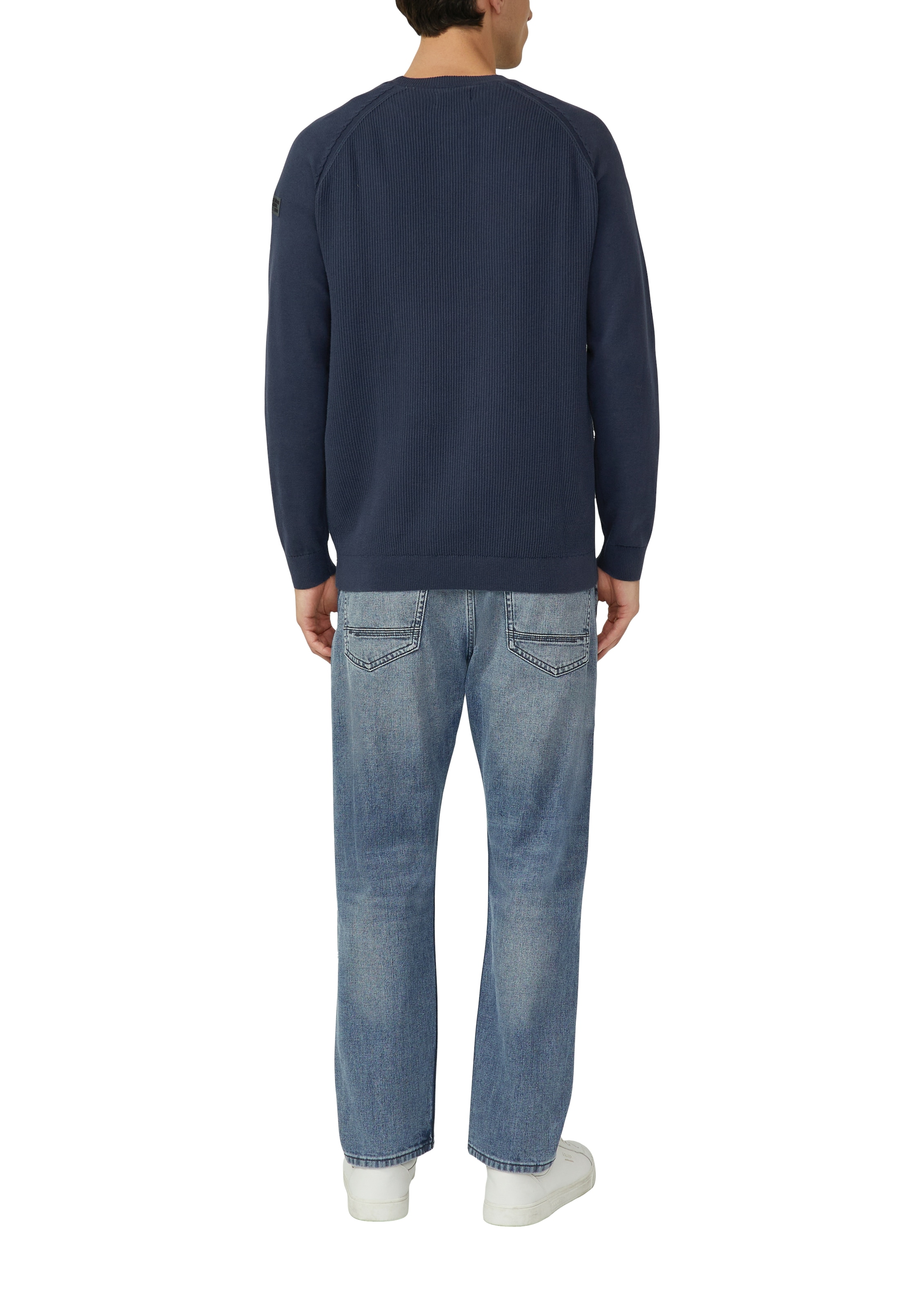 s.Oliver Strickpullover in Strick-Optik