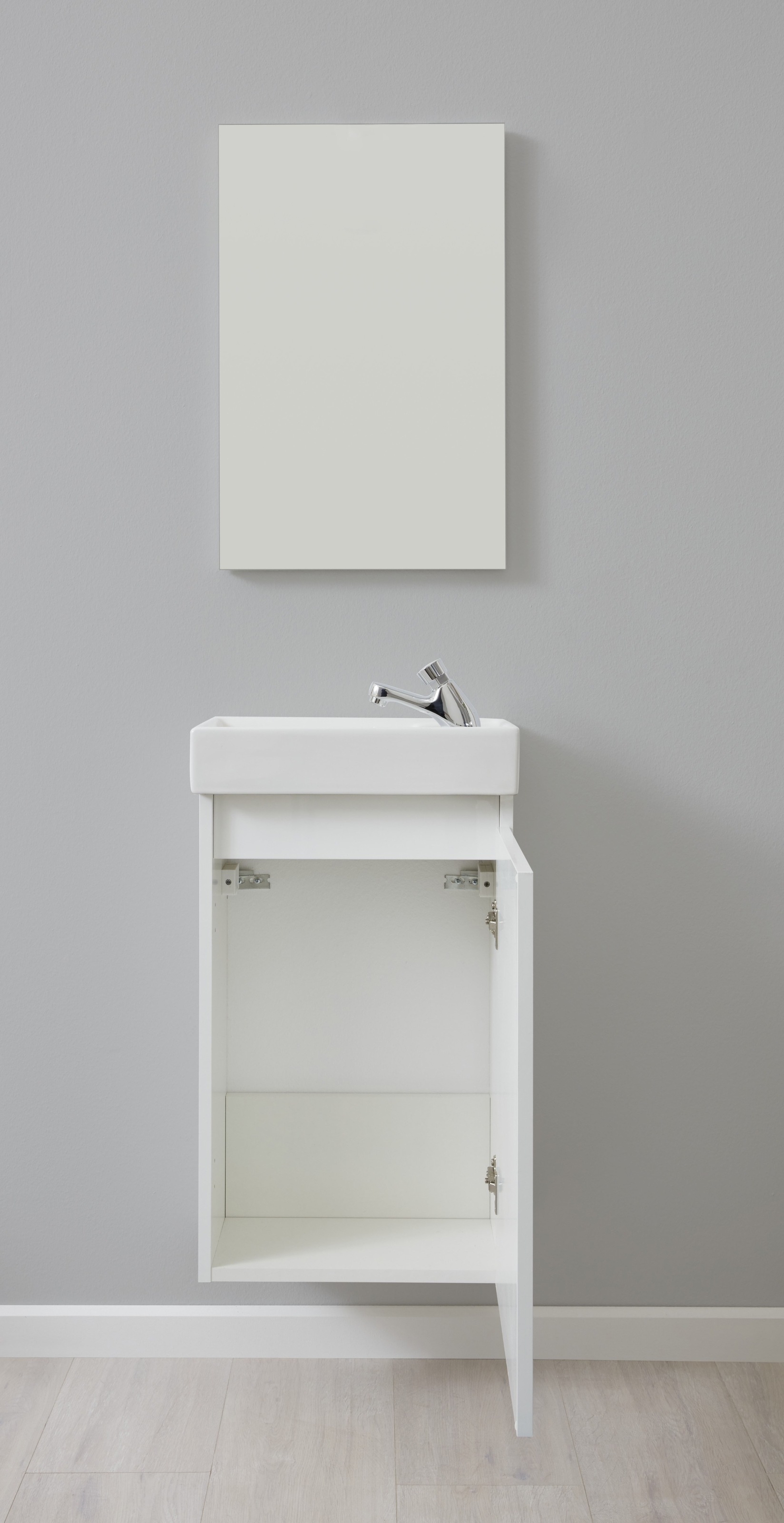 welltime Badmöbel-Set »Oslo 2-teilig« Komplett-Set, 3 Stk. tlg.