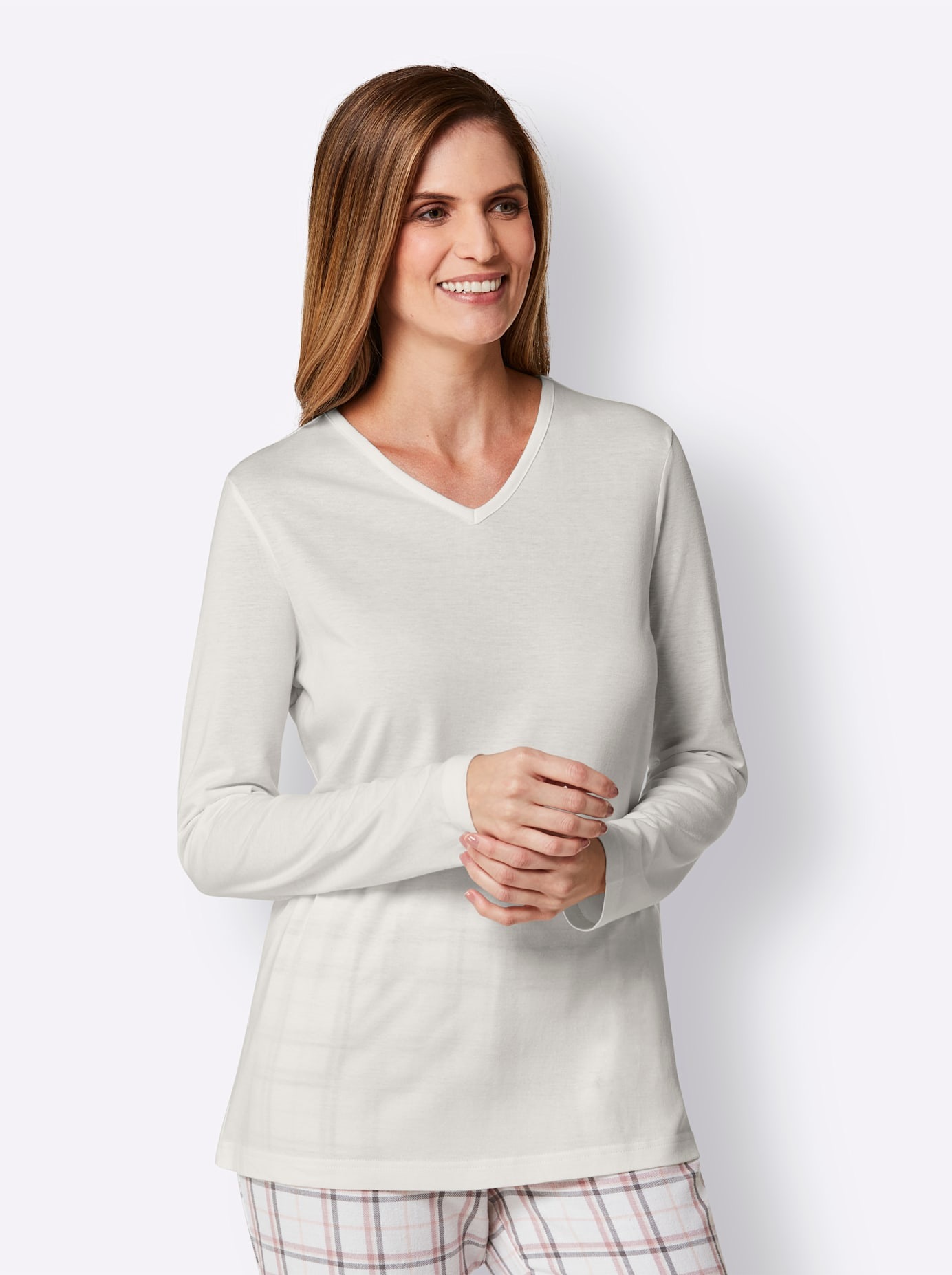 wäschepur Pyjamaoberteil »Schlafanzug-Shirt«, (1 tlg.)