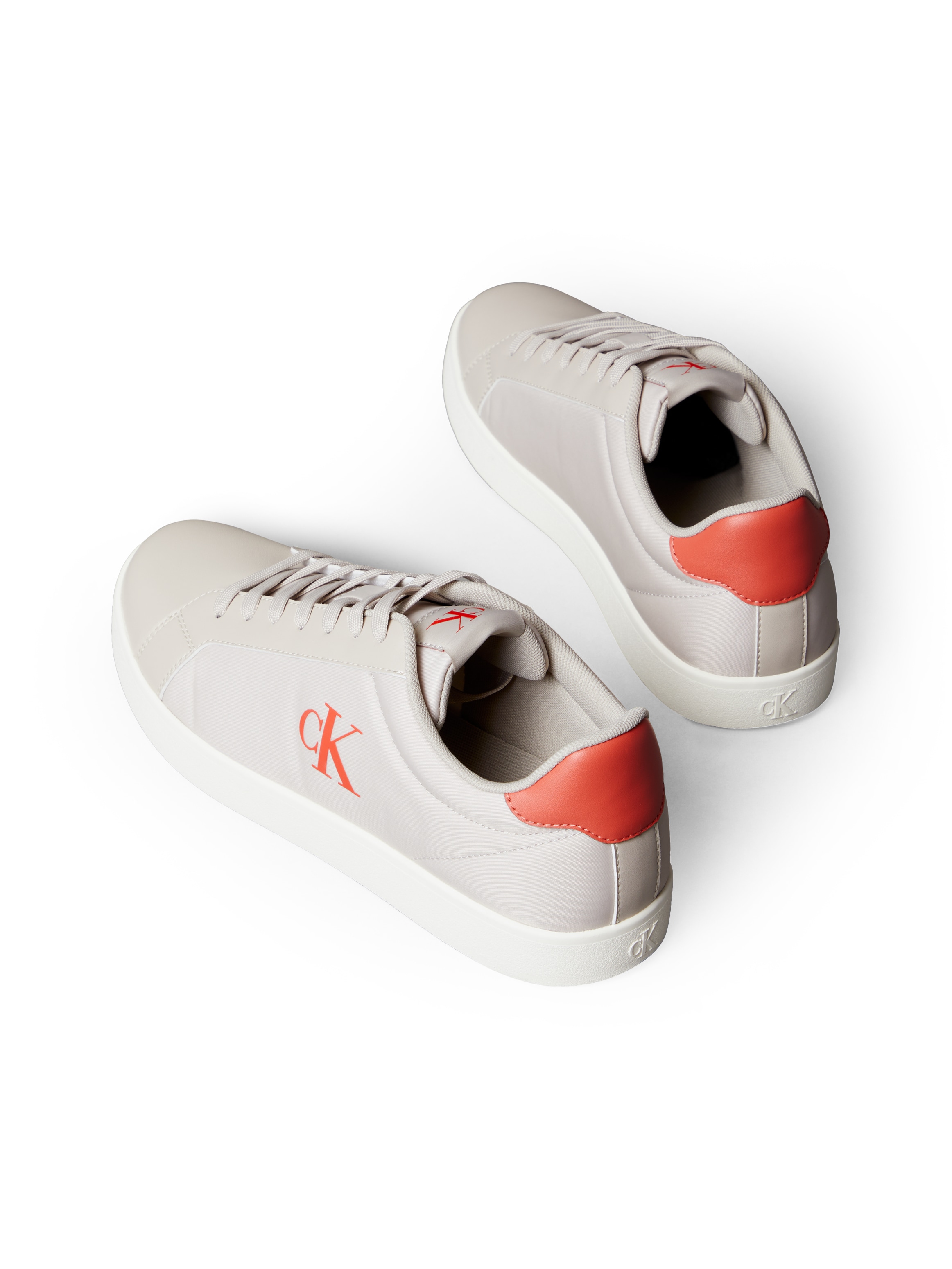 Calvin Klein Jeans Plateausneaker »3 CUPSOLE PU«, Freizeitschuh, Halbschuh, Schnürschuh mit gepolstertem Schaftrand