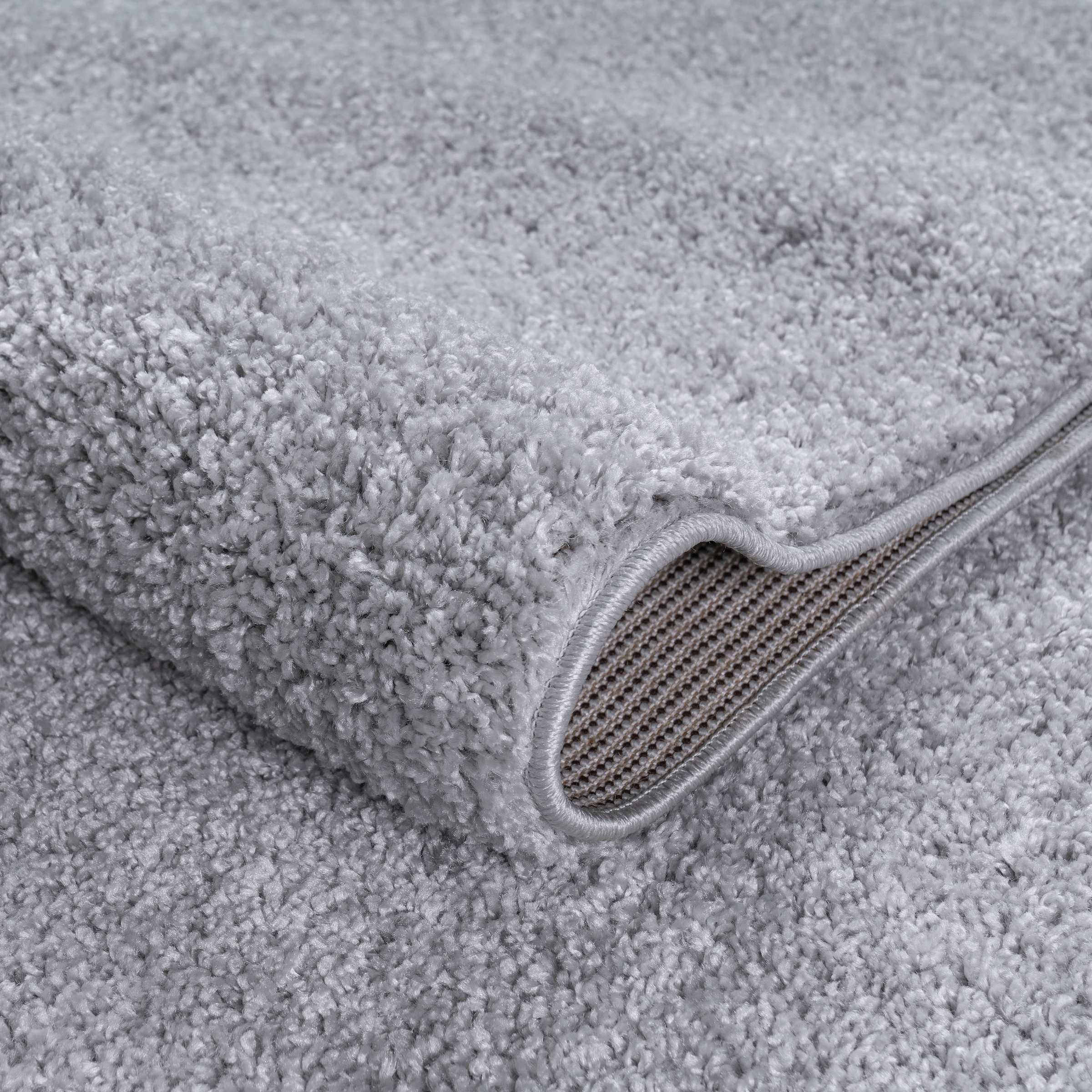 Home affaire Hochflor-Teppich »Viva«, rechteckig, 45 mm Höhe, Uni Farben, einfarbig, besonders weich und kuschelig