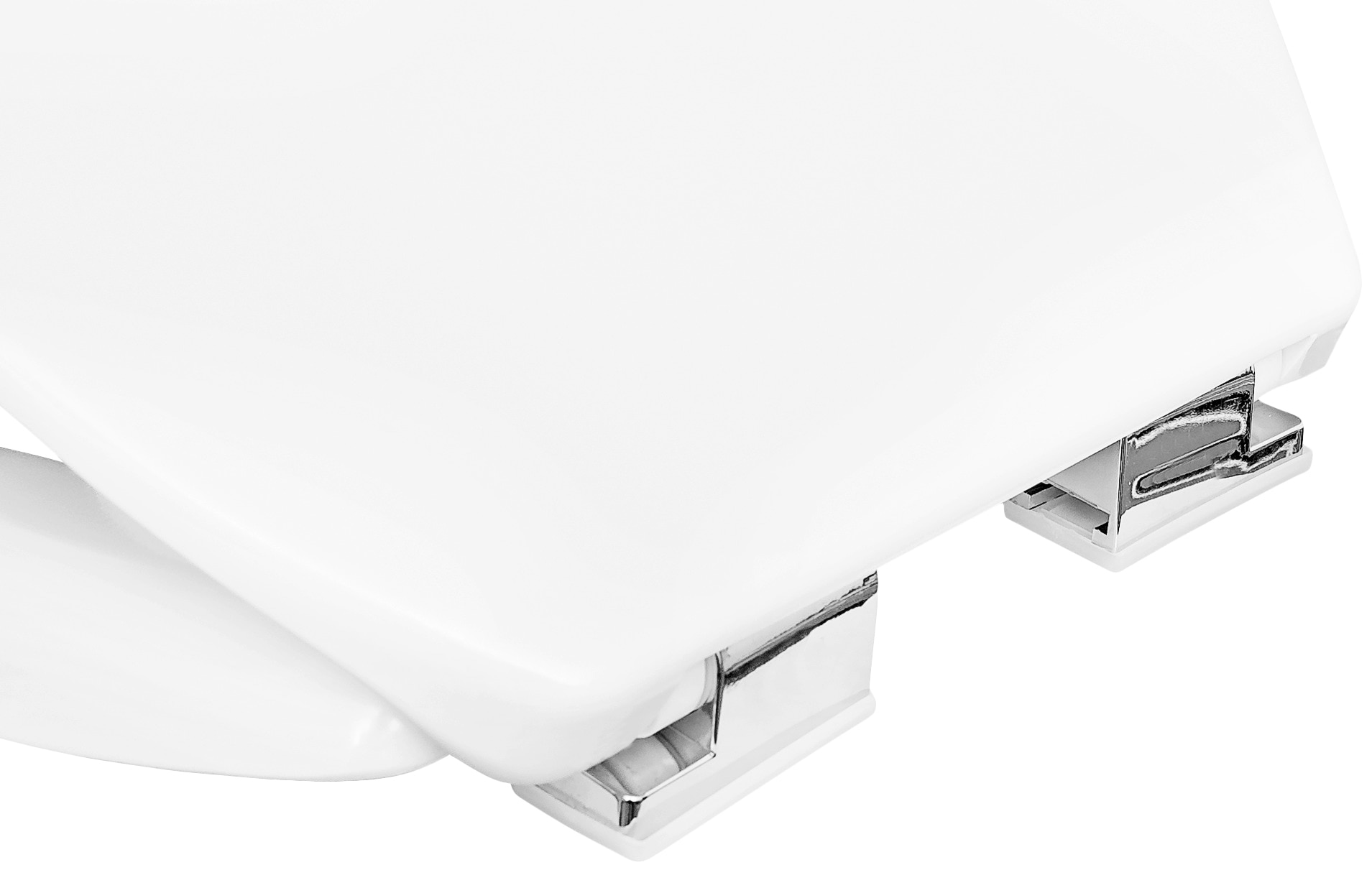 CORNAT WC-Sitz »Klassisch weißer Look - Pflegeleichter Duroplast - Absenkautomatik«