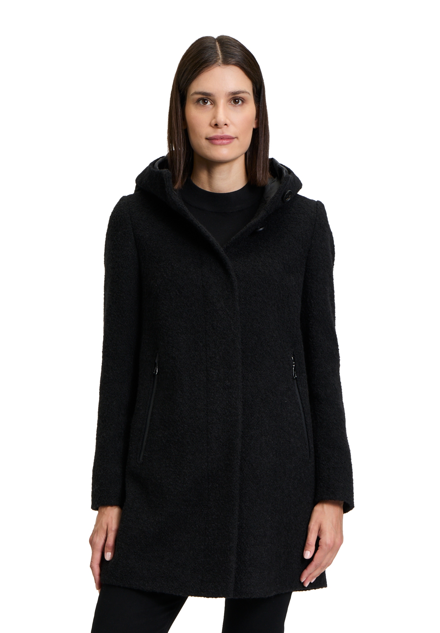 Gil Bret Wolljacke »Wolljacke mit Kapuze«