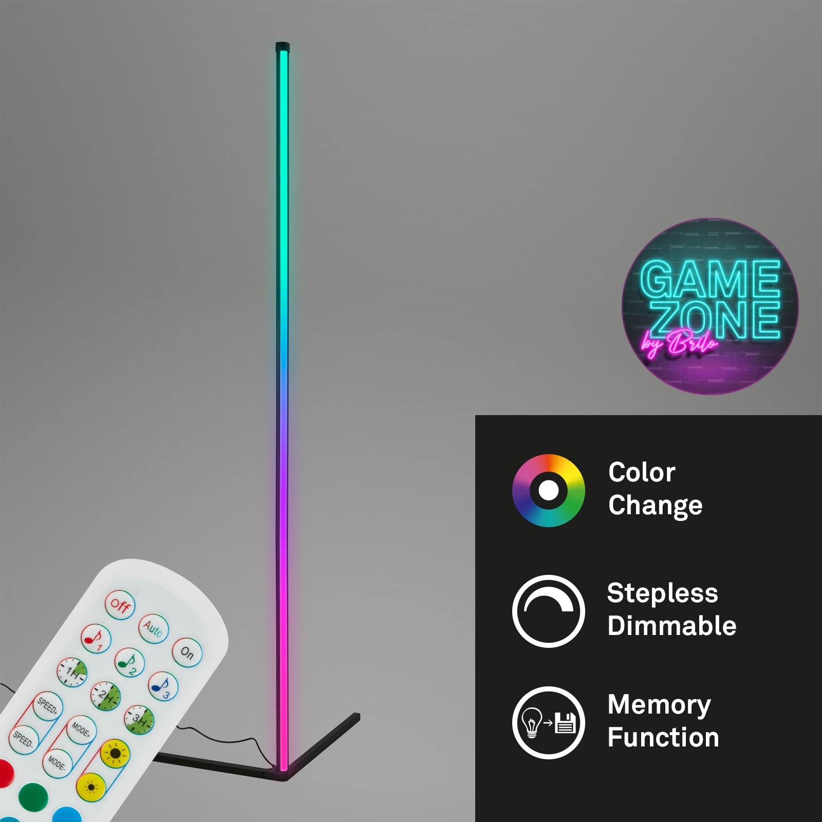 Briloner Leuchten Stehlampe »Stehleuchte REMSA«