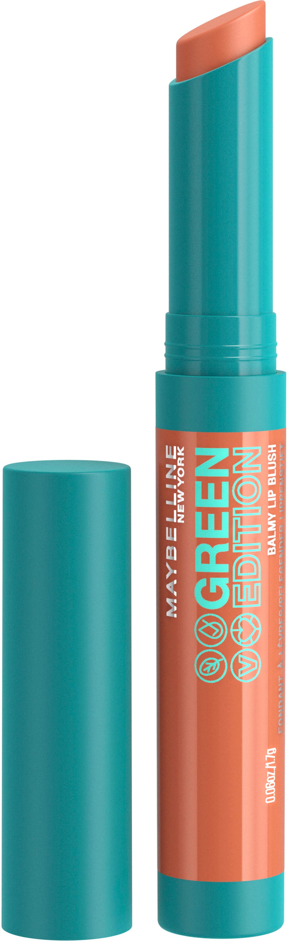 MAYBELLINE NEW YORK Lippenstift »Green Edition Balmy Lip Blush«, mit natürlichen Inhaltstoffen