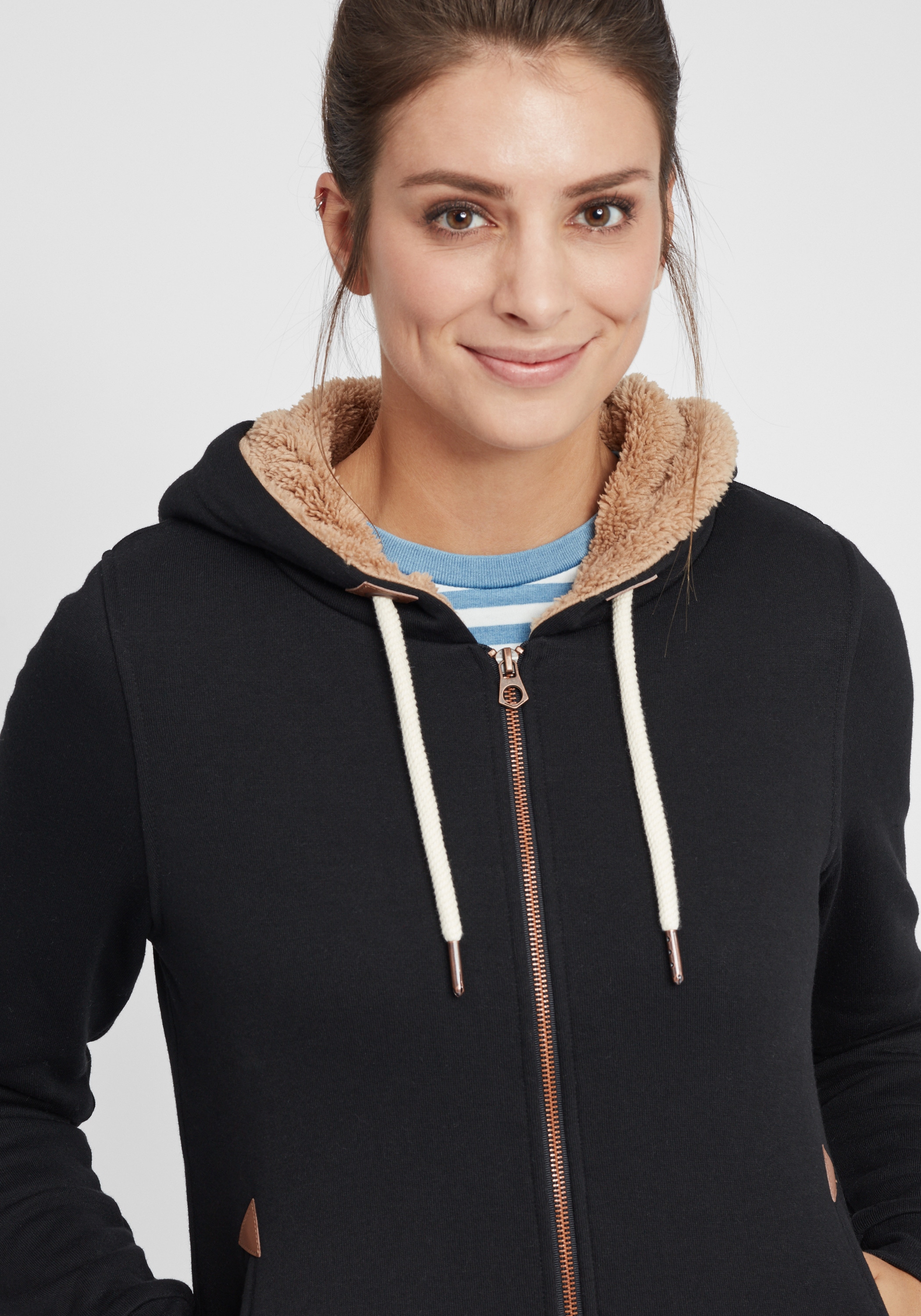 OXMO Sweatjacke »Sweatjacke OXVicky«