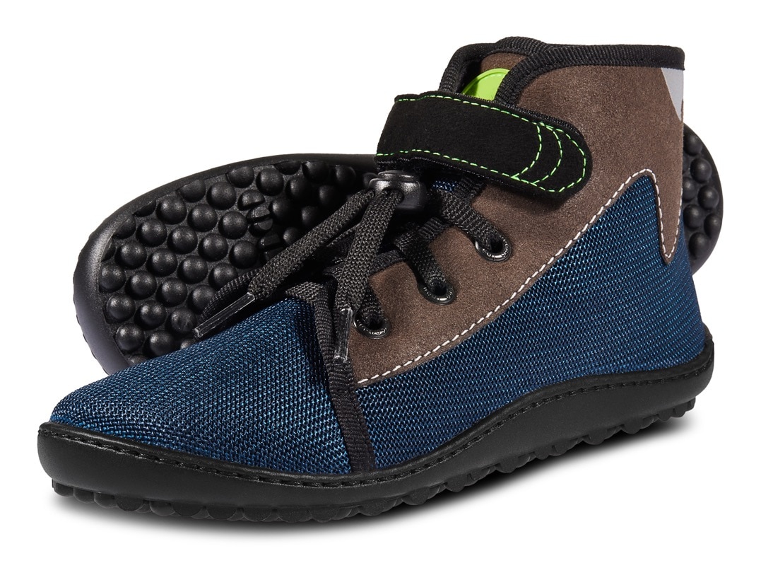 Leguano Barfußschuh »LEGUANITO SCIPPO«  Schnürschuh, Klettschuh, Bequemschuh, für Maschinenwäsche geeignet