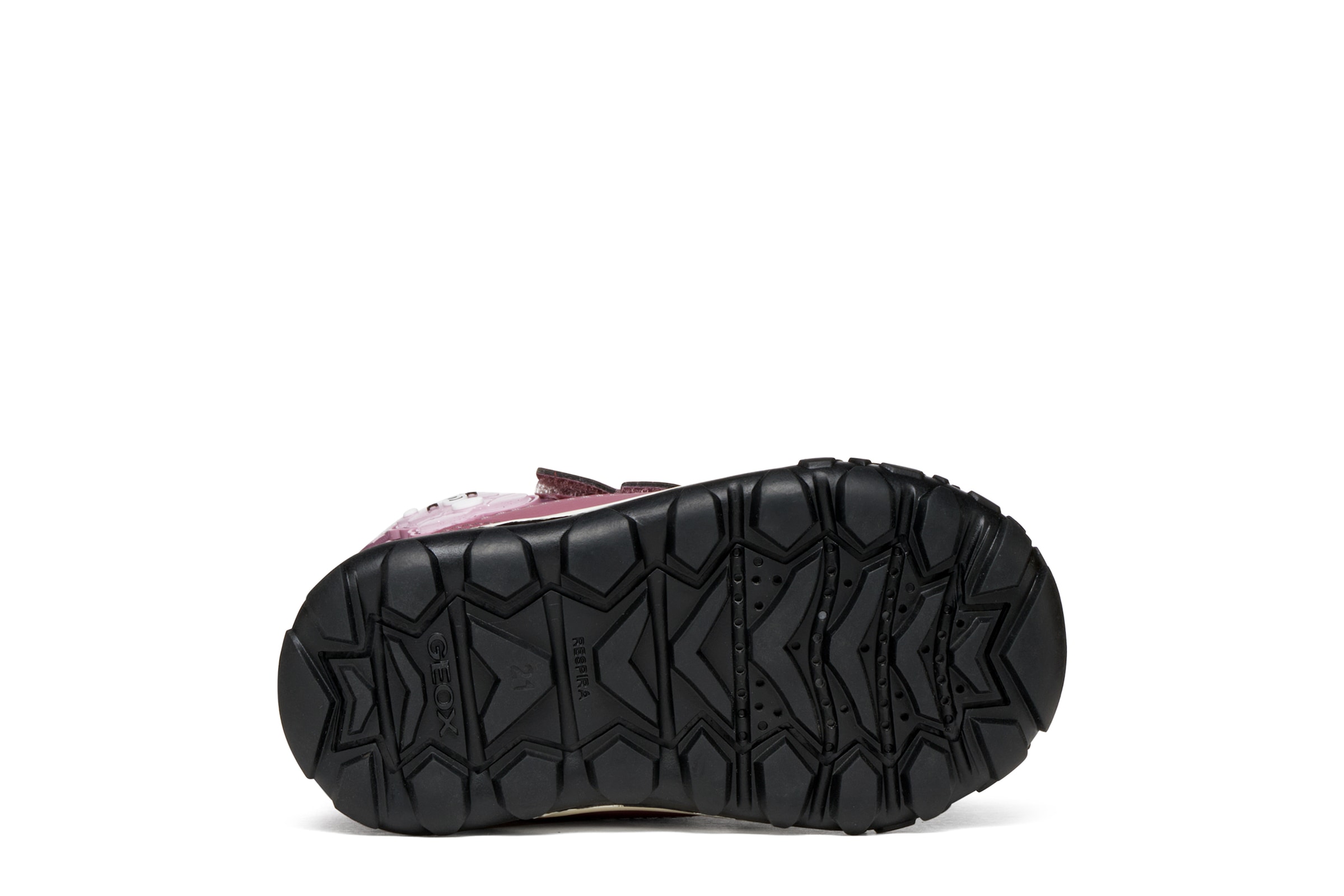 Geox Lauflernschuh »B TREKKYUP GIRL B AB«  Winterboots, Klettstiefel, mit Größenschablone zum Download