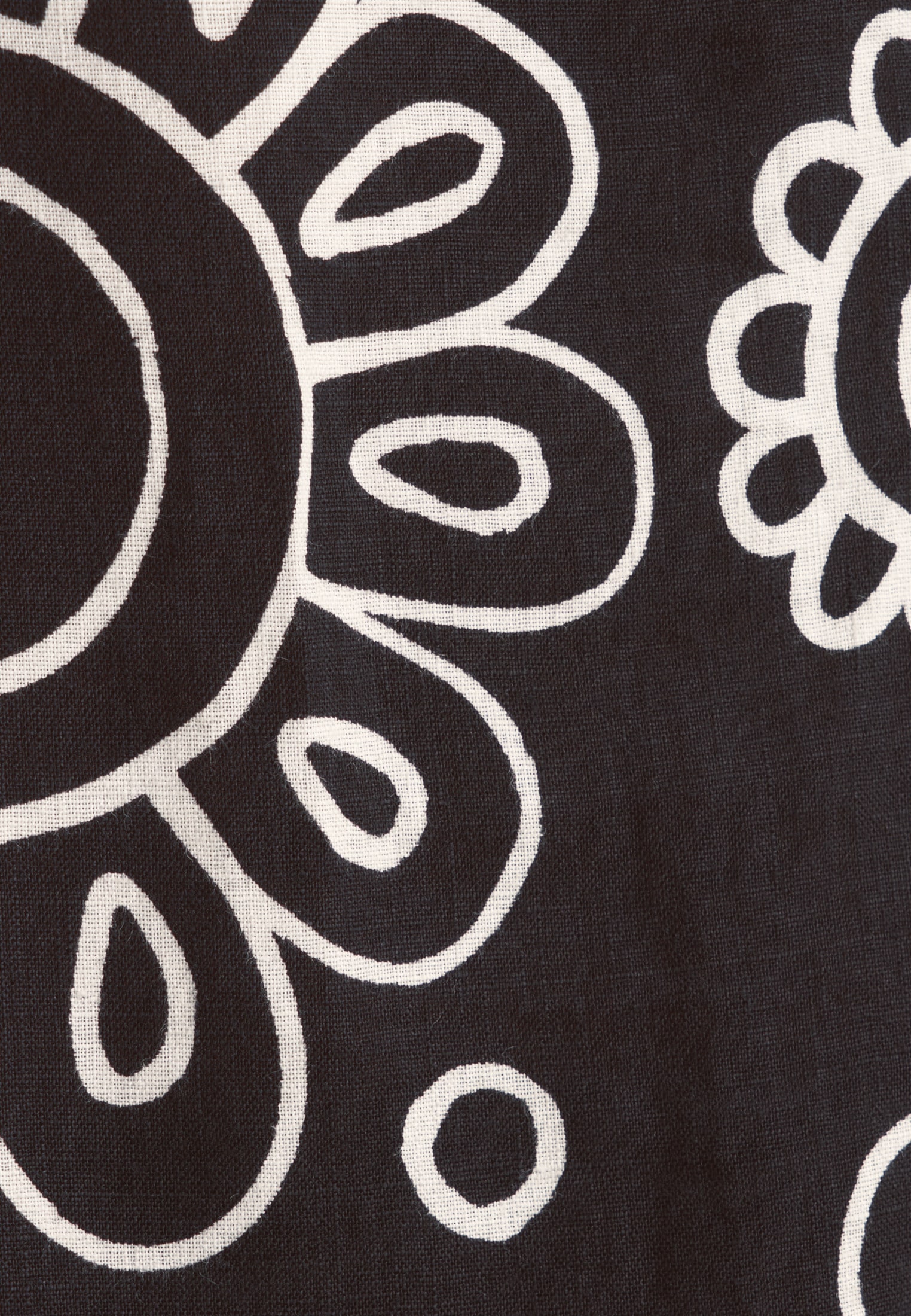 seidensticker Klassische Bluse »Schwarze Rose«, Langarm Rundhals Paisley