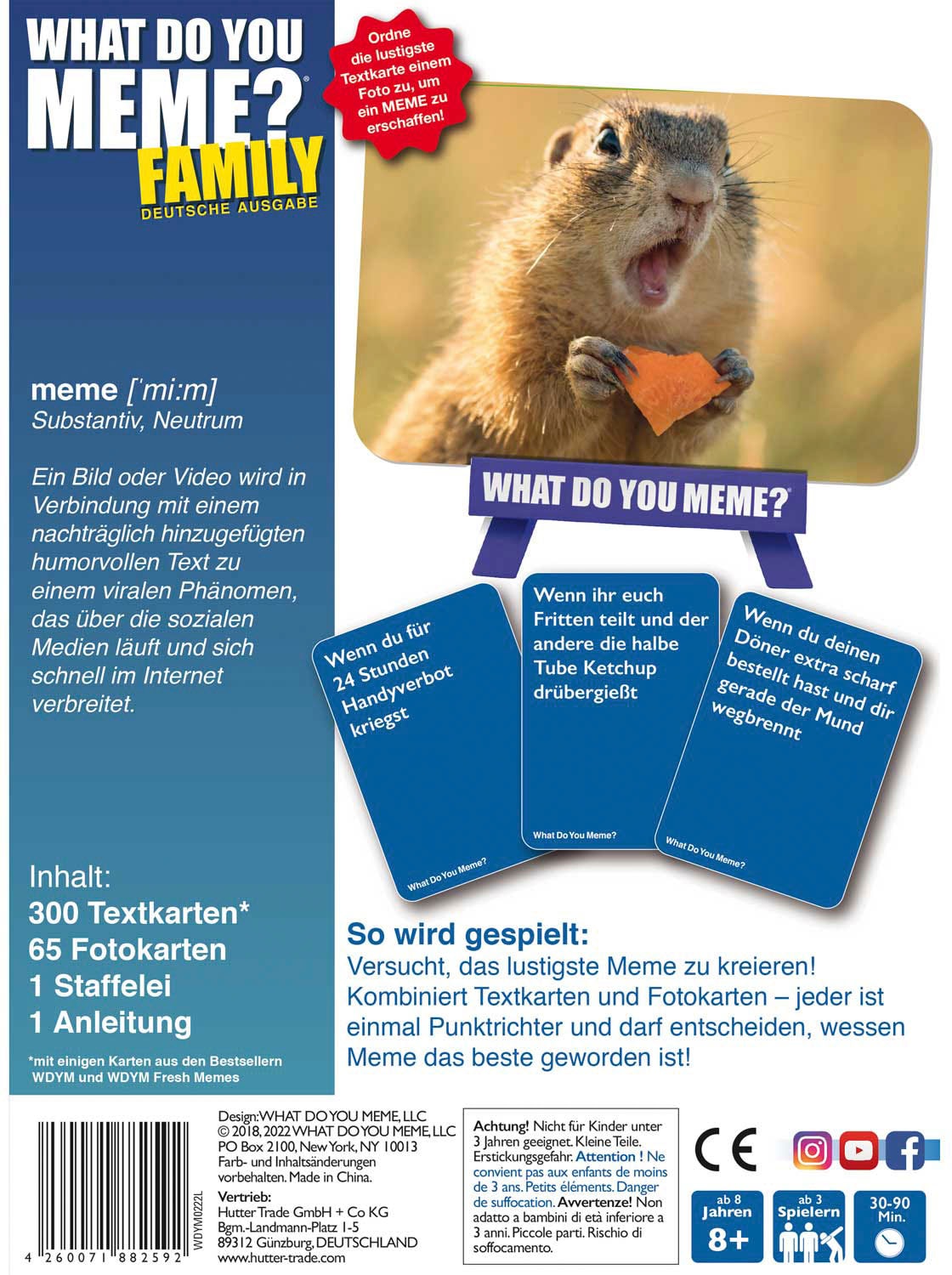 HUCH! Spiel »What Do You Meme Family«