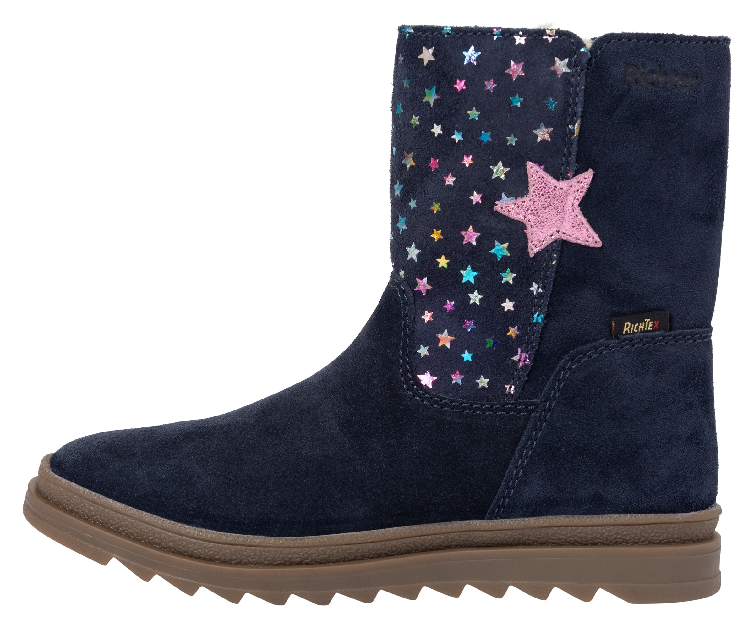 Richter Stiefel »Anna«  Winterboots mit Glitzersternen, Größenschablone zum Download