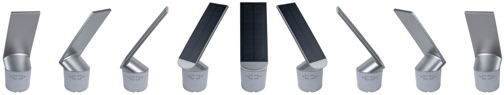 Paulmann LED Außen-Wandleuchte »Ilias«, 3 flammig, Leuchtmittel LED-Board | LED fest integriert, LED-Board, Solar, mit Bewegungsmelder