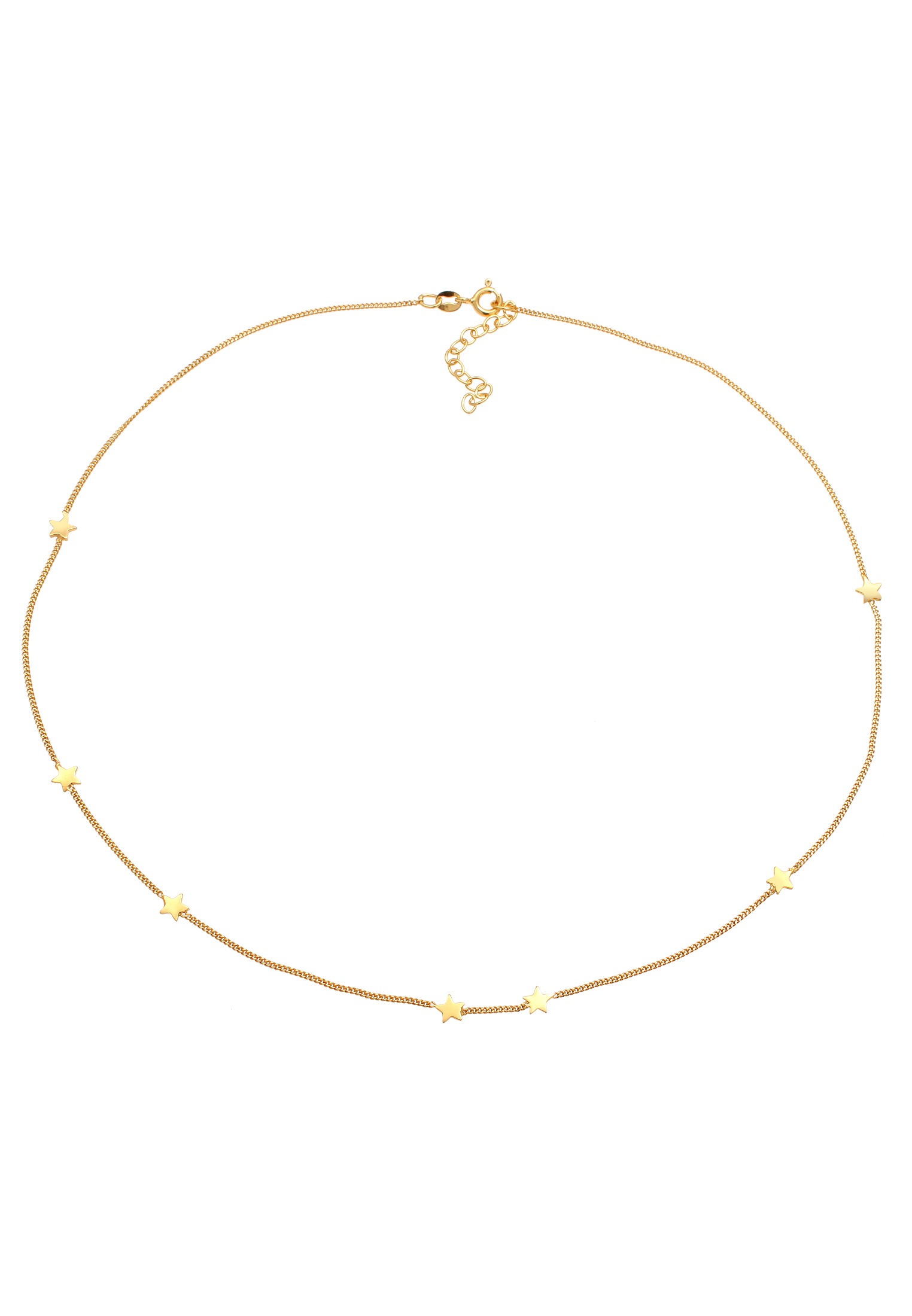 Elli Kette mit Anhänger »Halskette Sterne Astro Look Trend 925 Silber«