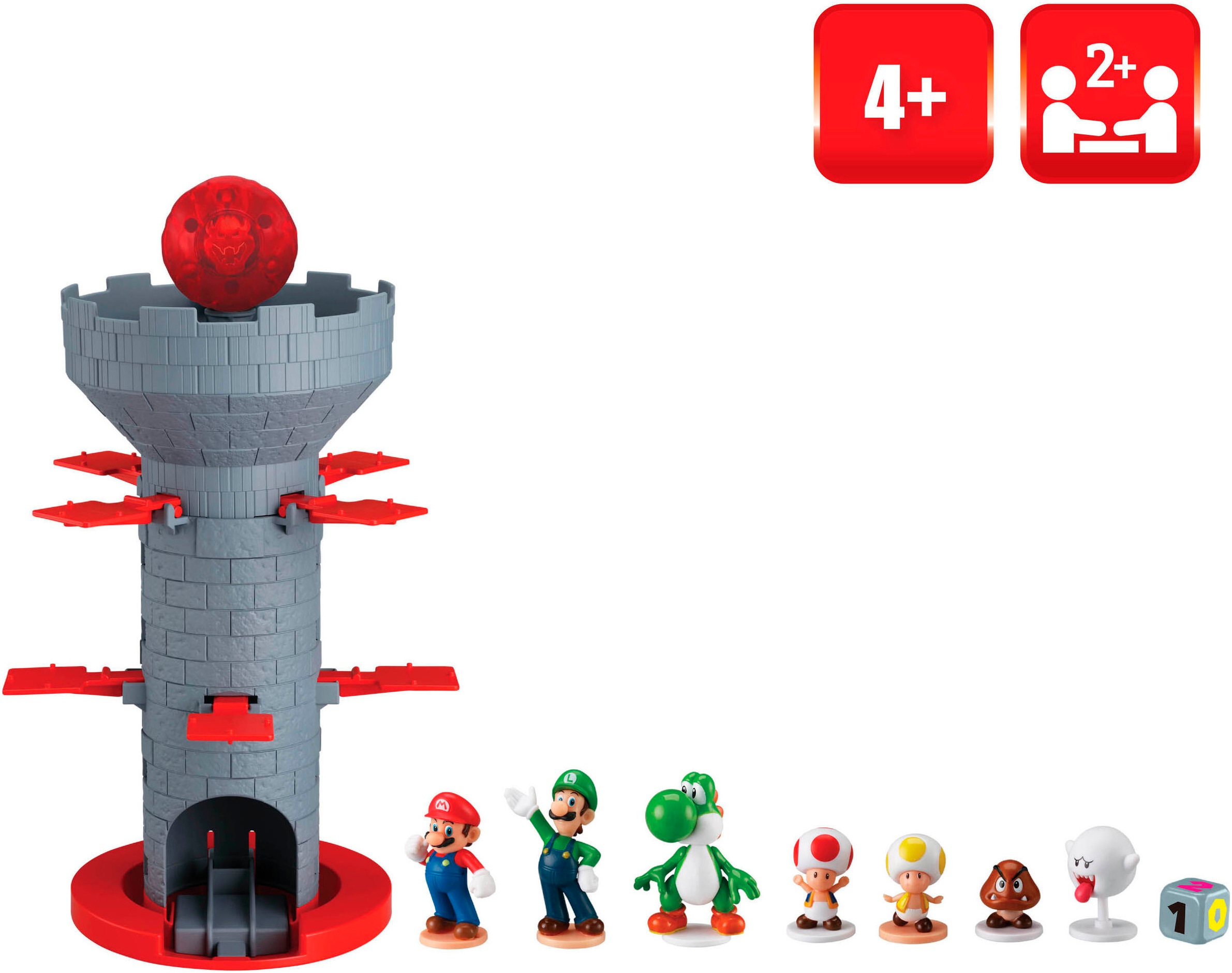 EPOCH Games Spiel »Super Mario™  Blow Up! Shaky Tower«