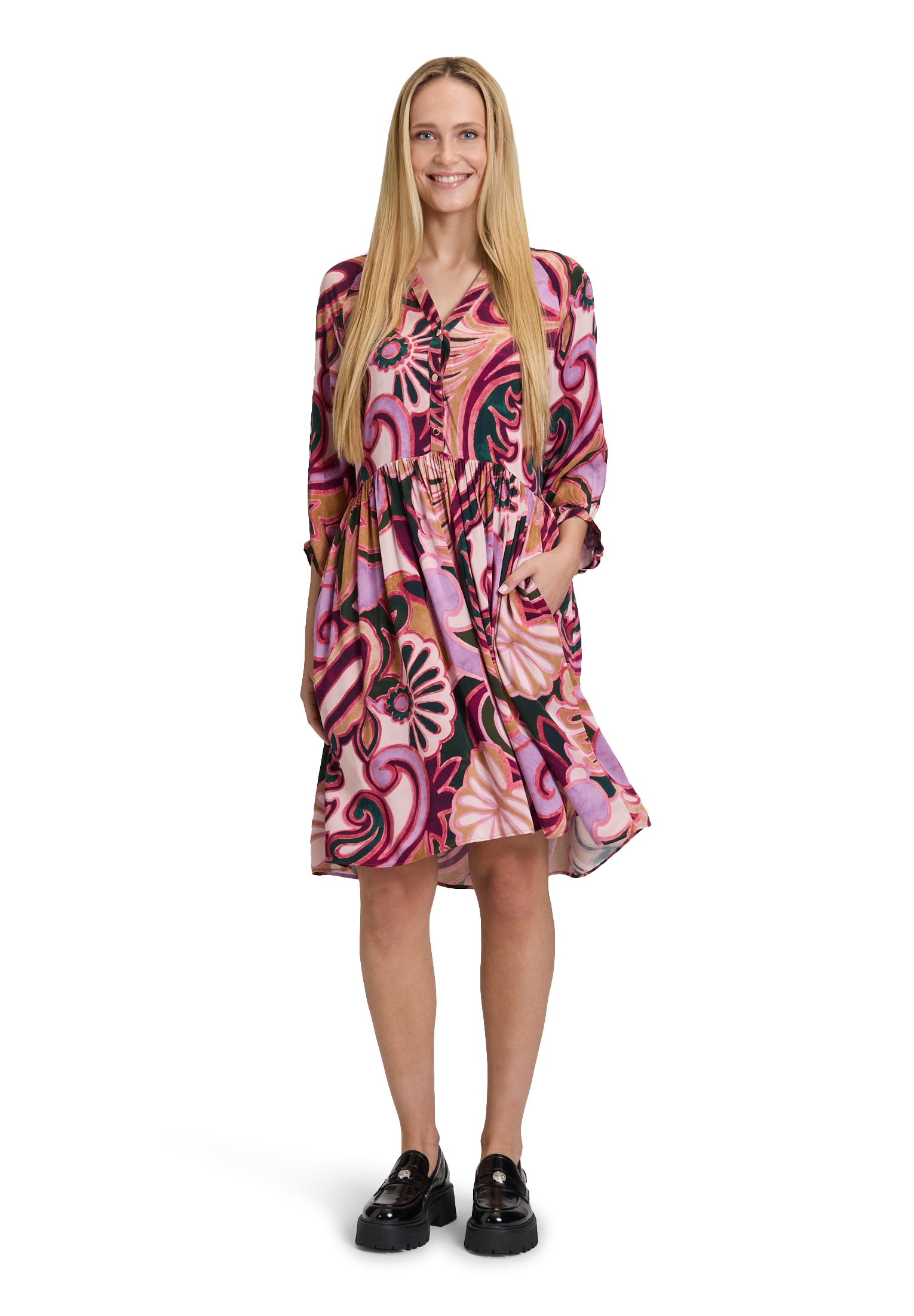 Cartoon Blusenkleid »Blusenkleid mit Taschen«
