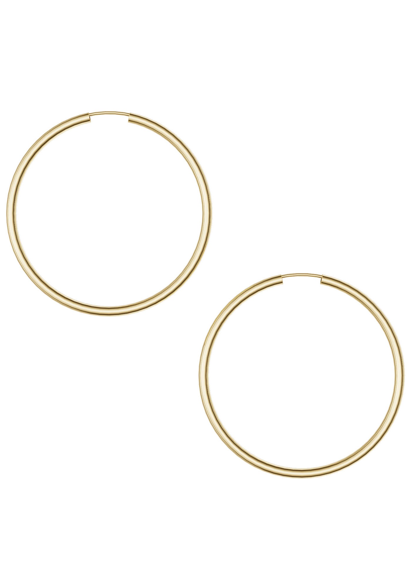 Firetti Paar Creolen »Schmuck Geschenk Silber 925 2,5 mm breit«, Made in Germany