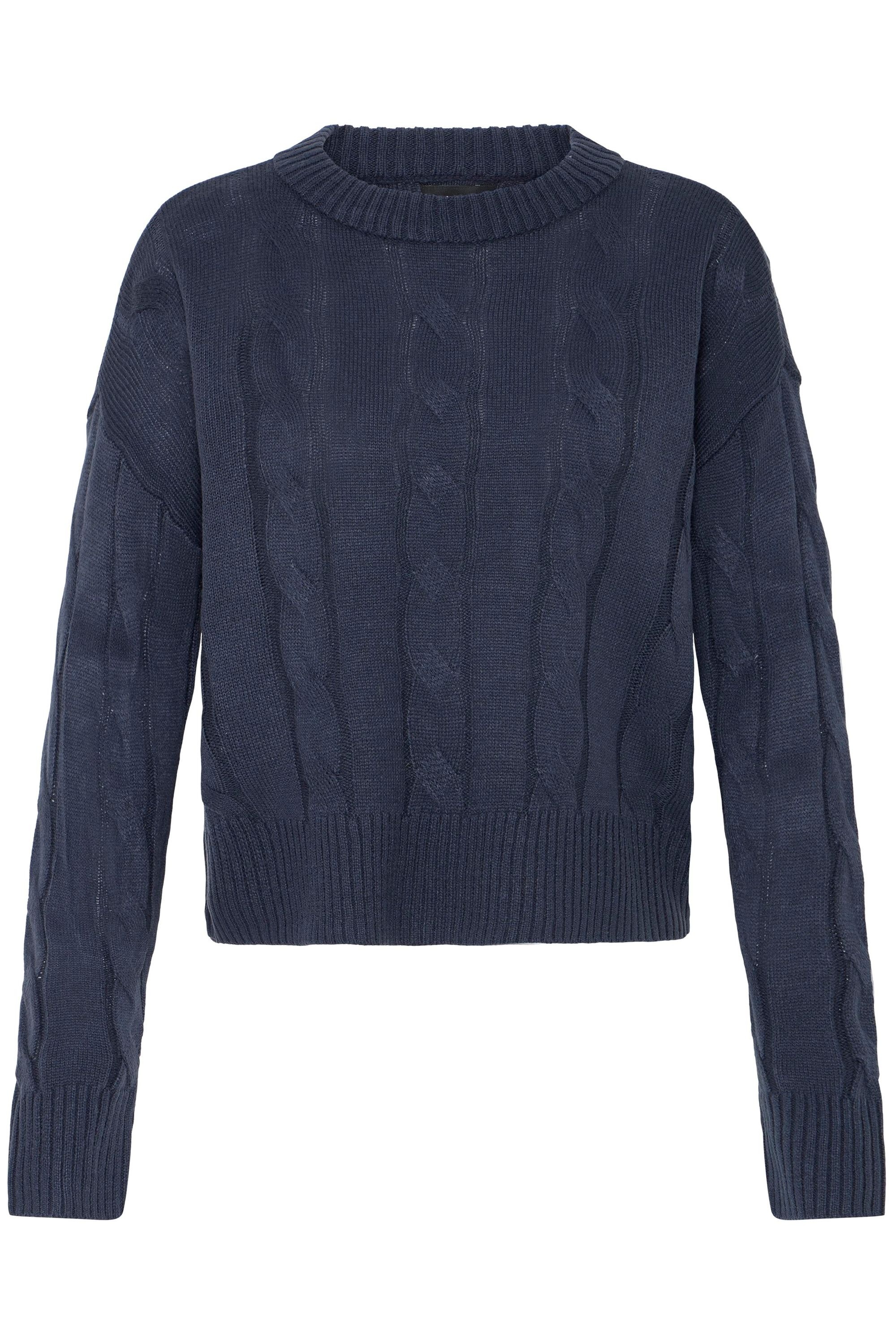 OXMO Strickfleece-Pullover »Strickpullover OXKimni«