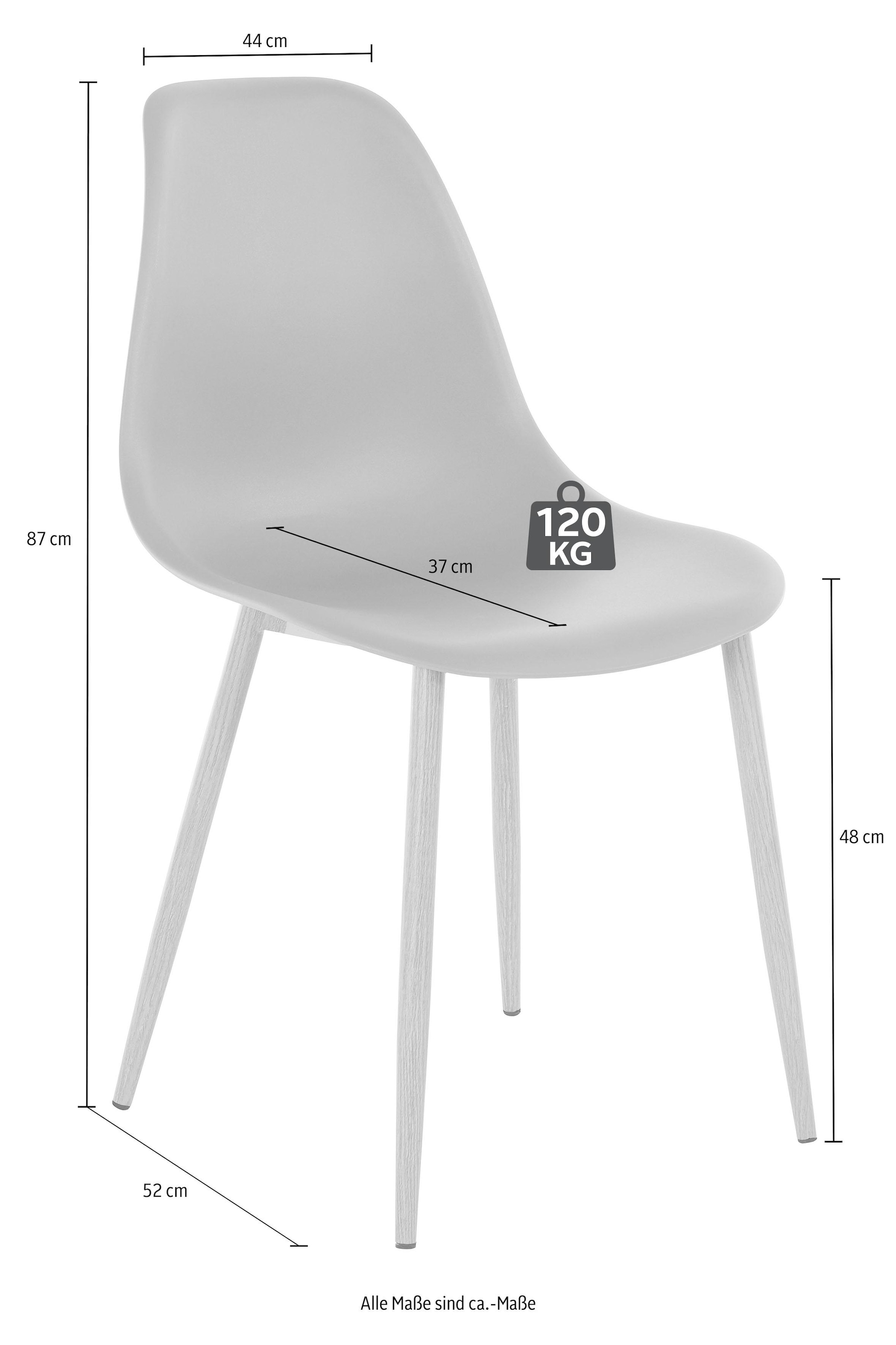 INOSIGN Schalenstuhl »Miller«, (2 Stück oder 4 Stück) Sitzschale in  Kunststoff auf Raten bestellen