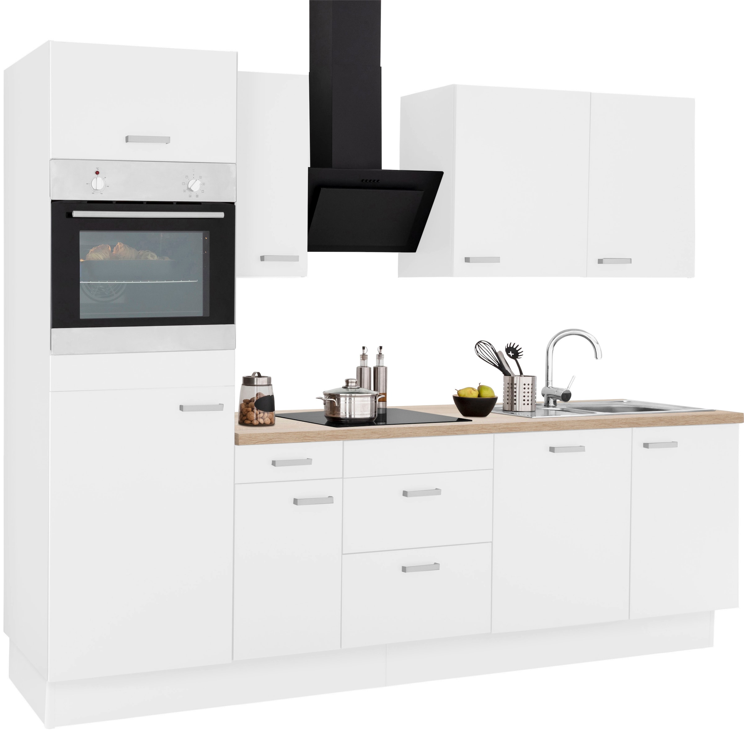 OPTIFIT Küchenzeile »Parma«, auf cm Rechnung 270 Breite mit E-Geräten, kaufen